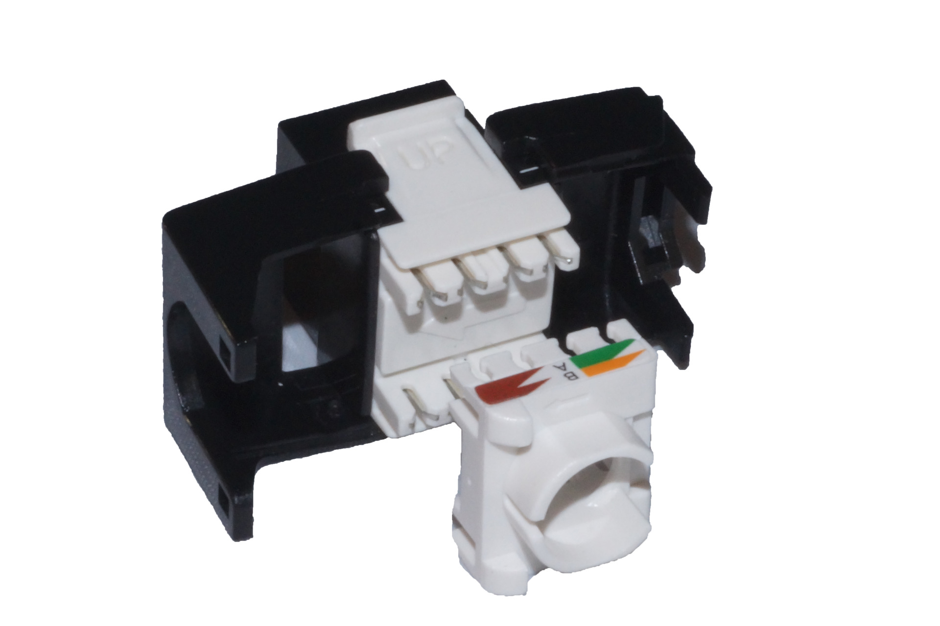 Keystone Cat.6A UTP black