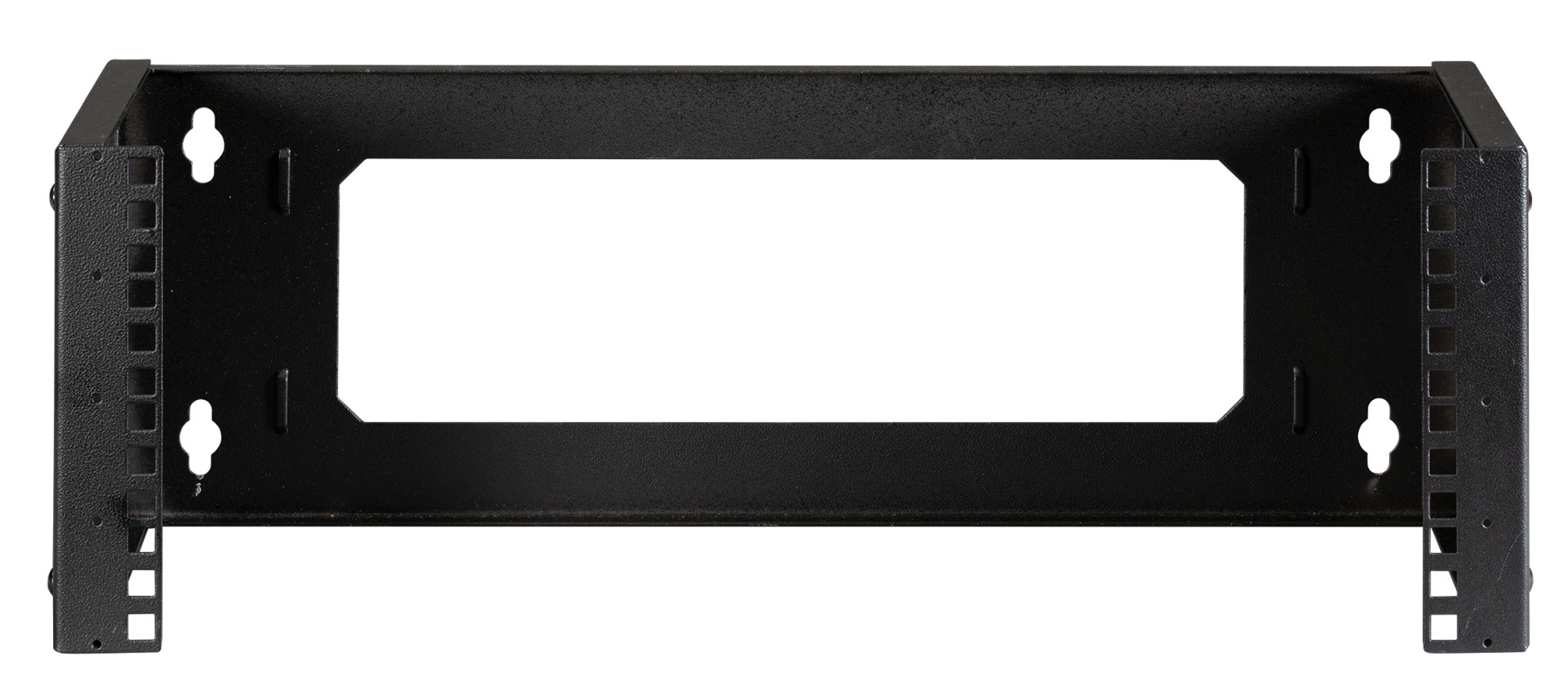 19" 4U Wall Bracket, Depth-Adj., RAL7035