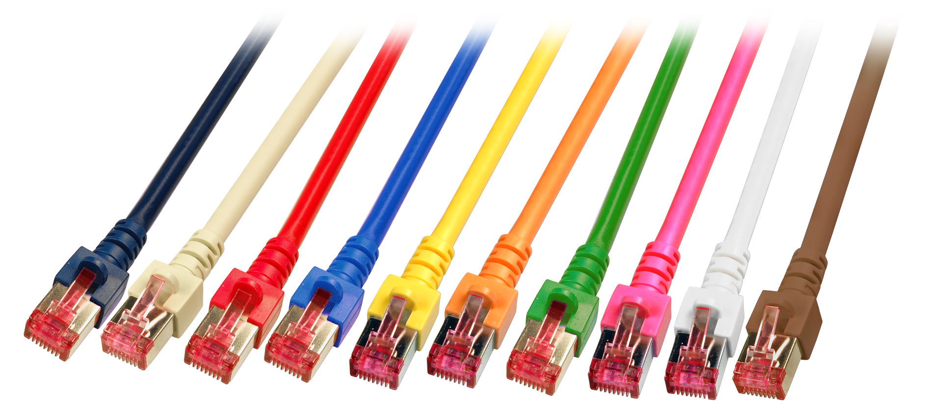 RJ45 Patch cable S/FTP, Cat.6, LSZH, 0.15m, blue