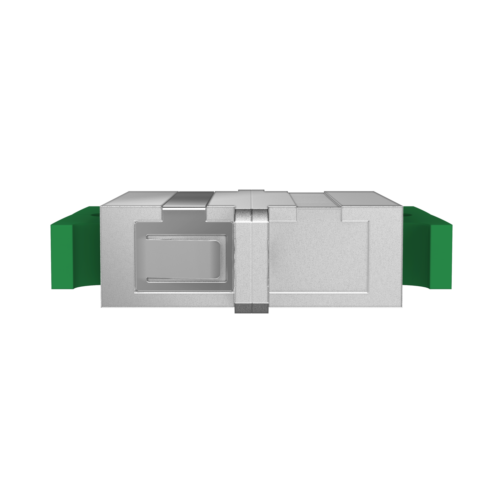 Adapter  SC/APC Duplex OS2 metal housing 