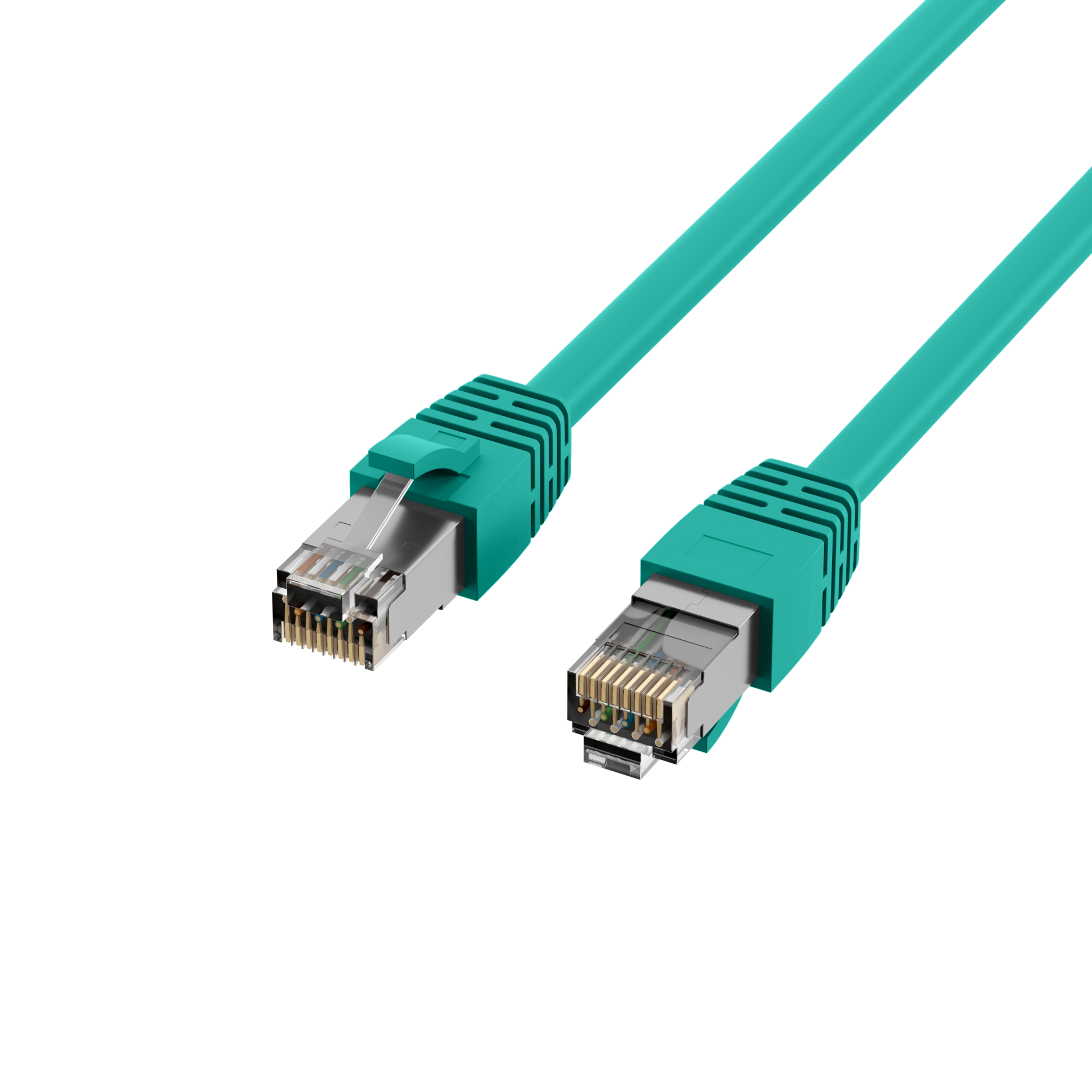 RJ45 Patch Cord Cat.8.1 S/FTP LSZH BC green 7,5m