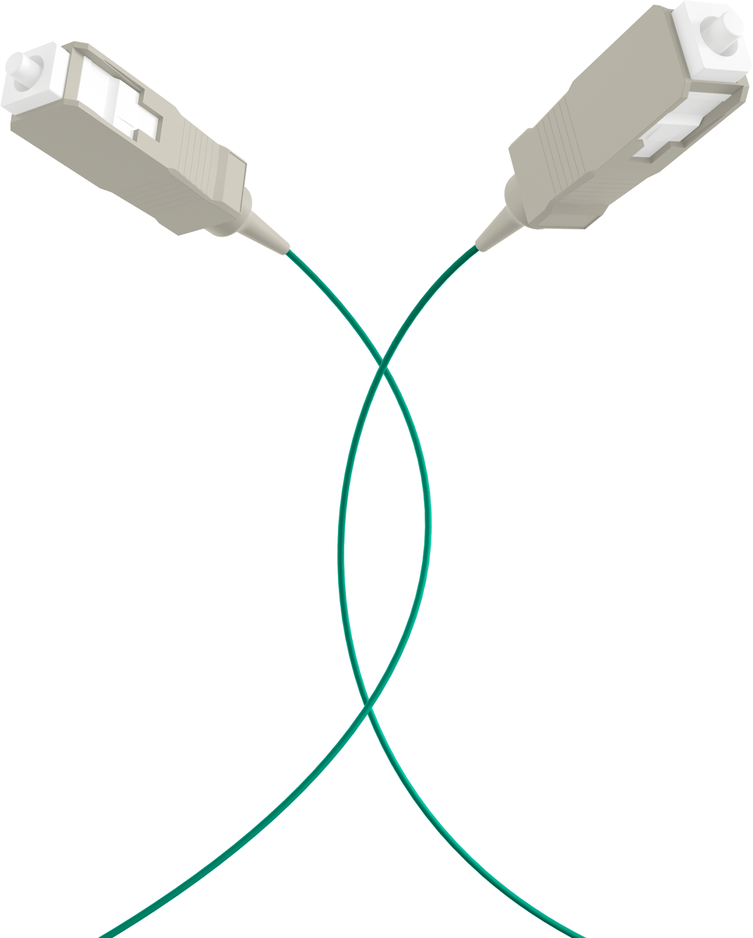 Fiber Pigtail SC OM2 -Green 2m - 1 piece