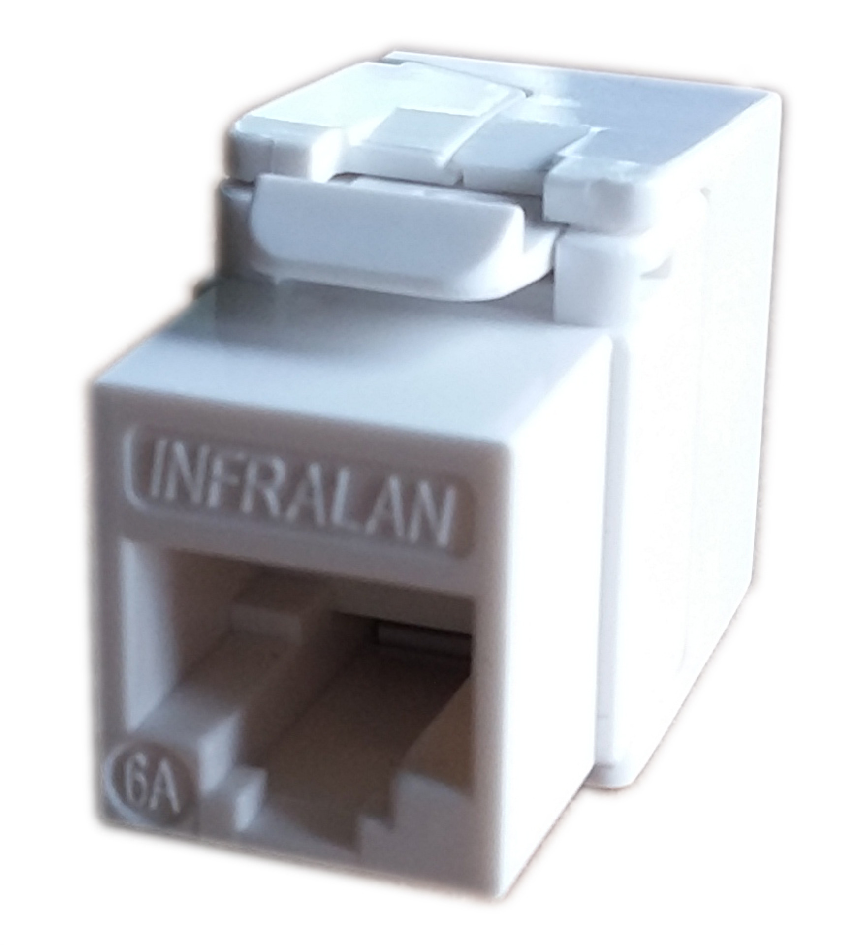 Keystone Cat.6A UTP white