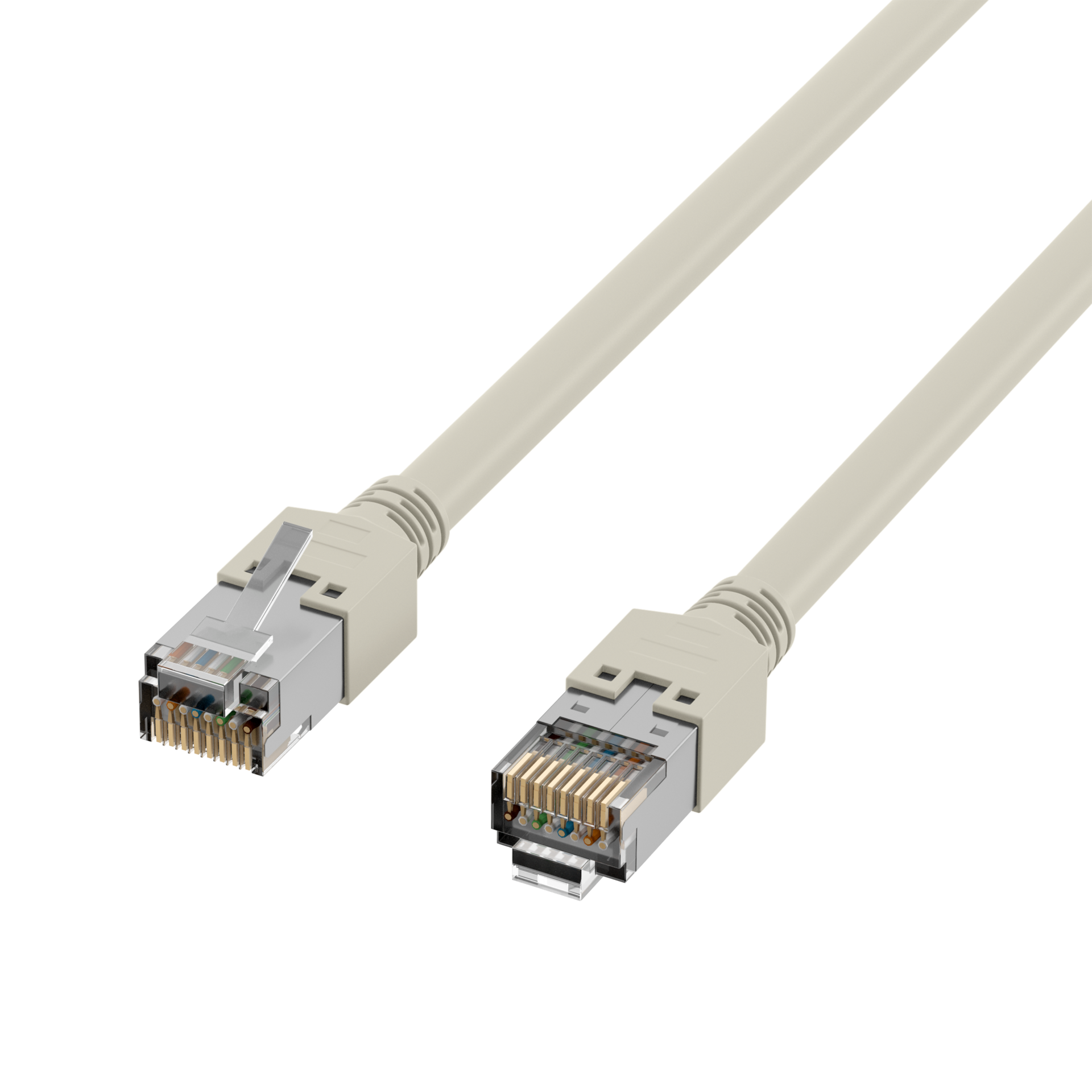 RJ45 Patch Cord Cat.5e S/UTP PVCDätwyler 5502 TM11 grey 1,5m