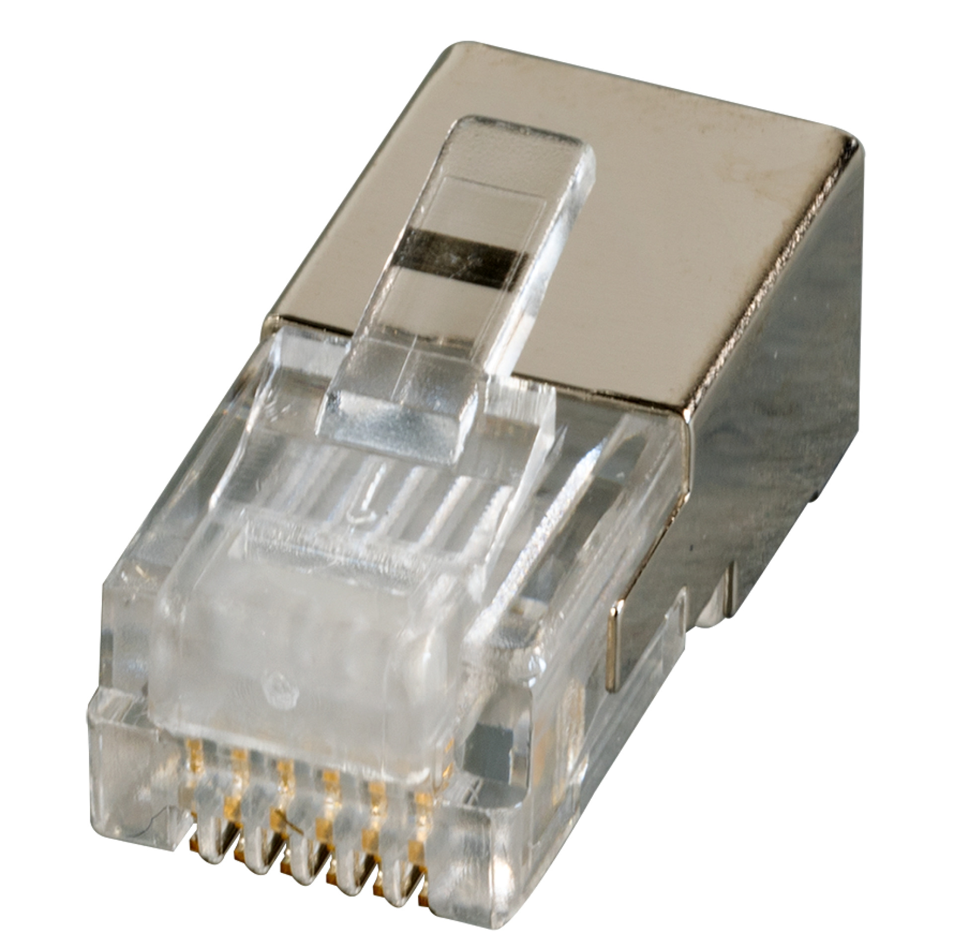 Modular plug RJ12 STP, E-MO 6/6 G, PU 100