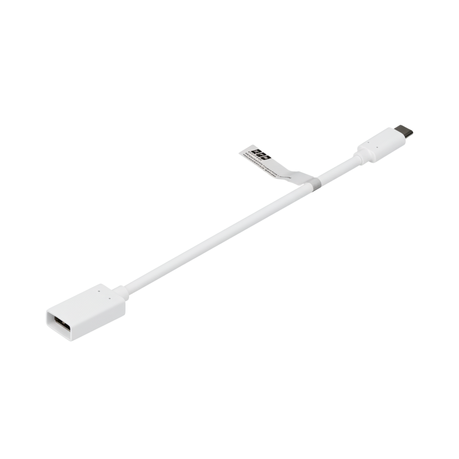 Type-C adapter to DisplayPort 1.2 adapter, 4K60Hz, white