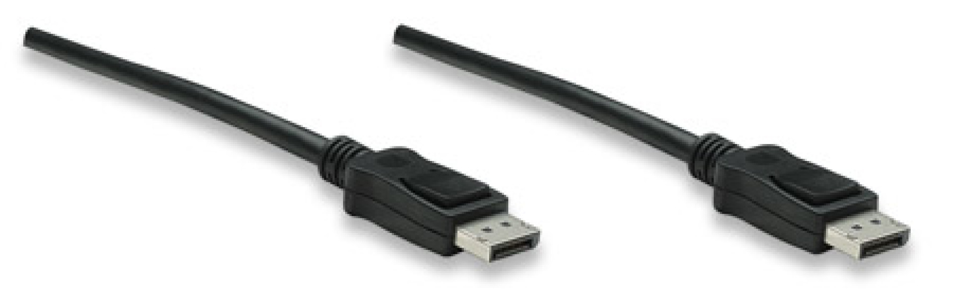 DisplayPort 1.2 Audio/Video Connecting cable, black, 2 m