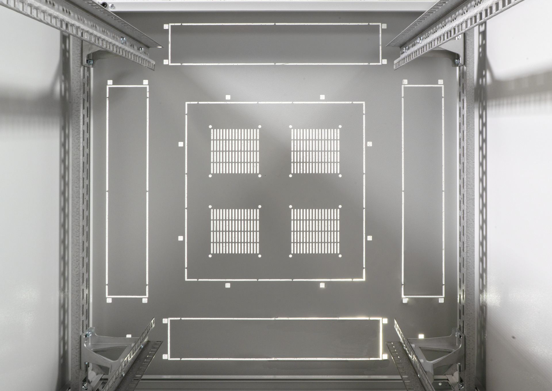 Network Cabinet PRO 42U, 600x1000 mm, RAL7035