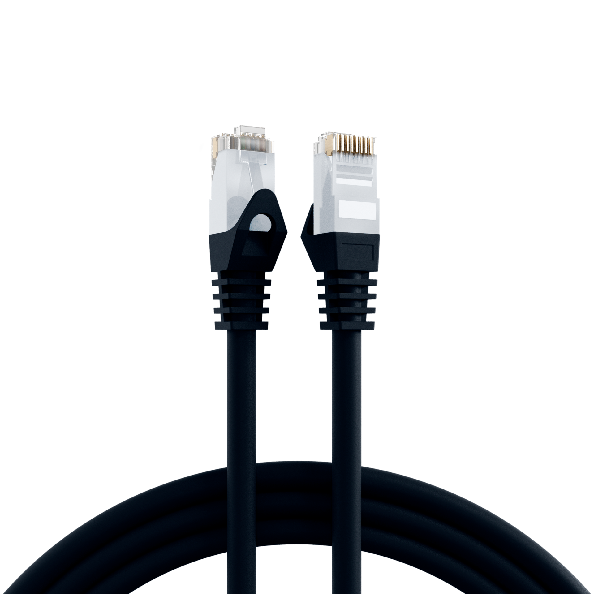 RJ45 Patch Cord Cat.6 U/UTP LSZH CCA black 20m