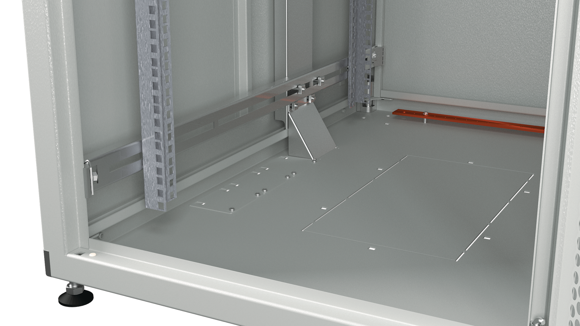 19" Co-Location Racks PRO, 800 x 800 mm, F+R 1-Part