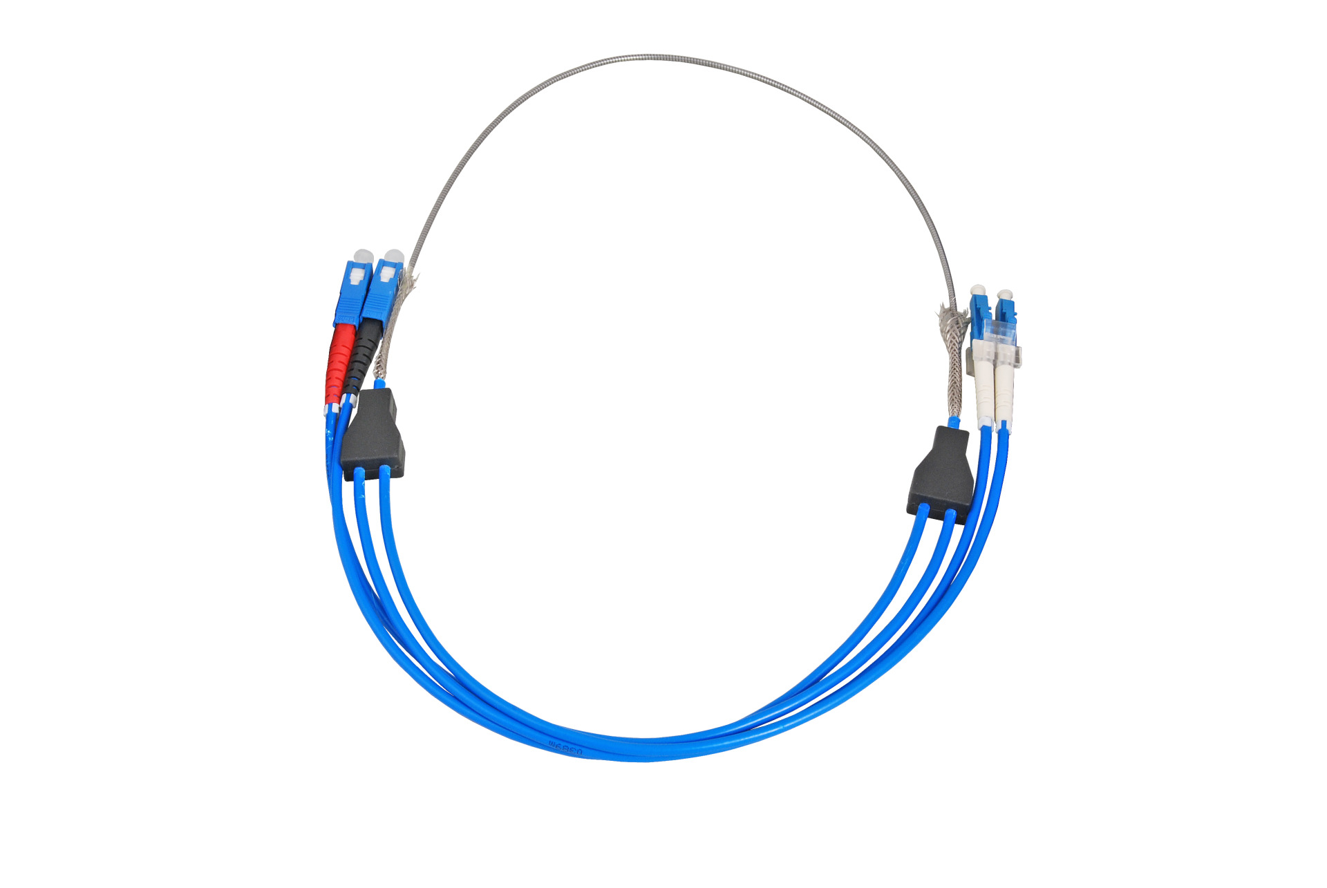 Duplex Patchcable LC-LC OS2 G652D 1m LSZH 3mm blue