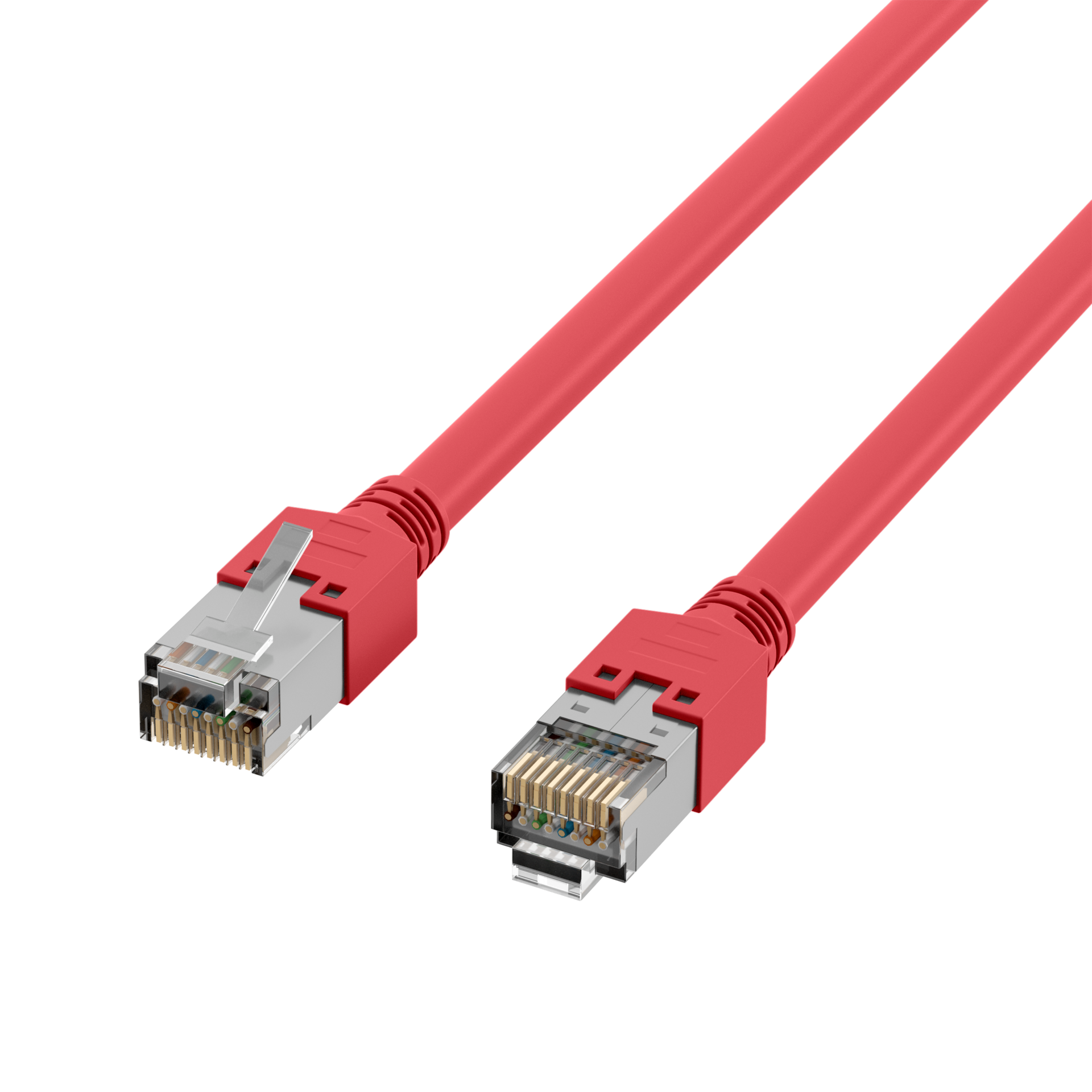 RJ45 Patch Cord Cat.5e SF/UTP LSZHDraka UC300 TM11 crossed red 3m