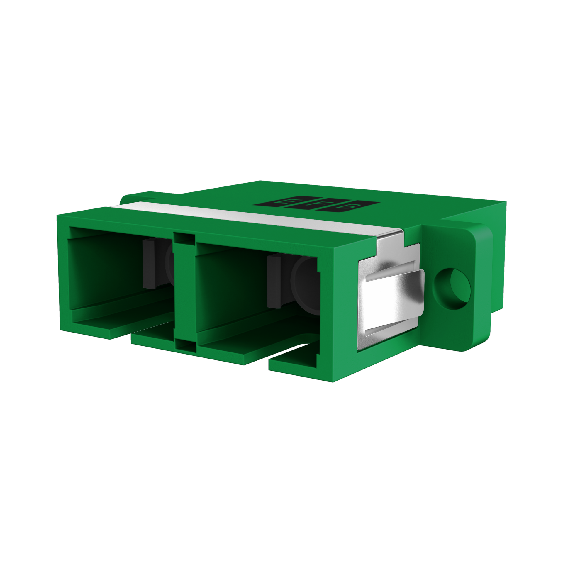 Adapter  SC/APC Duplex OS2 green