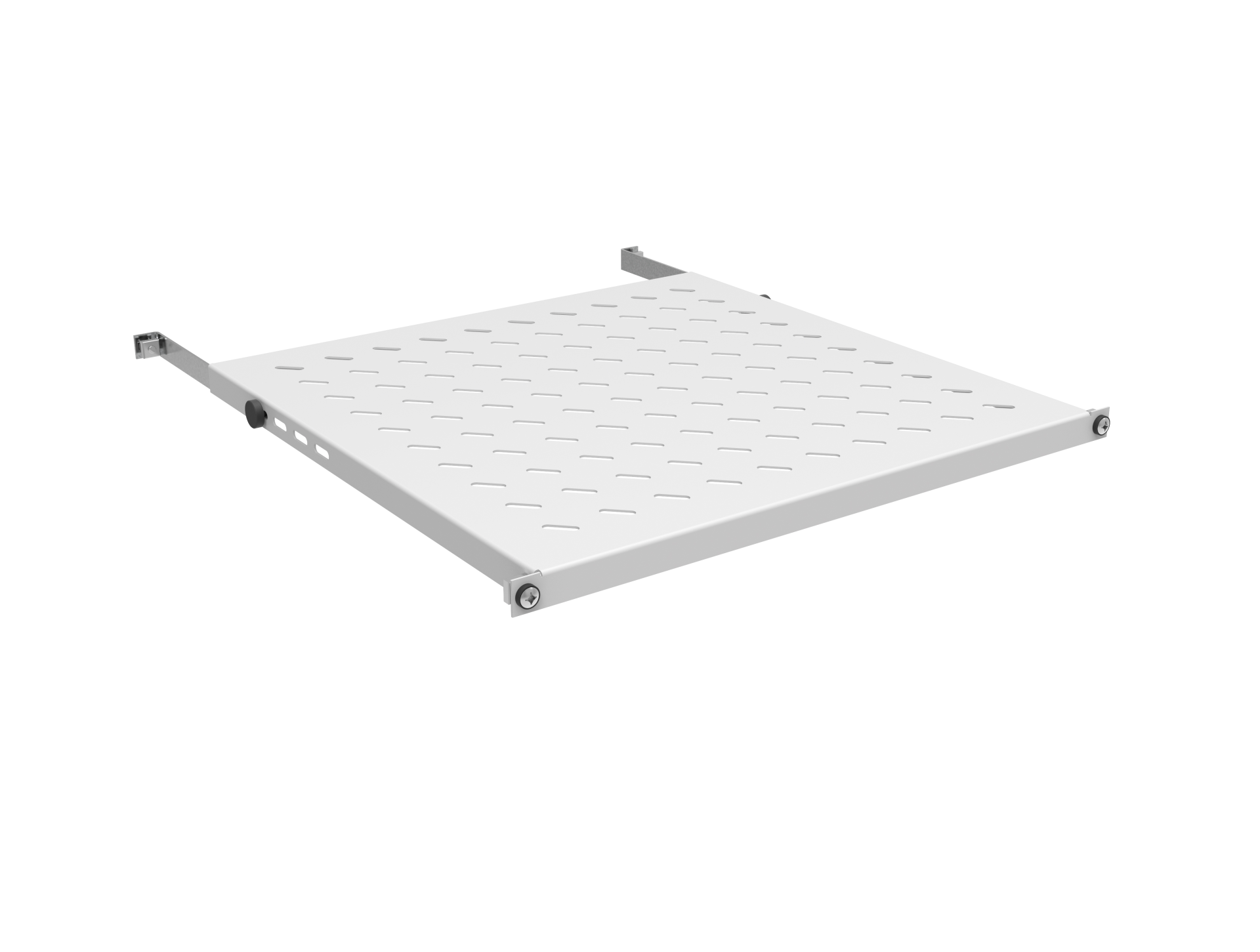 19" 0.5U Shelf, Fixed, MD 750..850 mm, Max. Load 70 kg, CD 1000, RAL9005