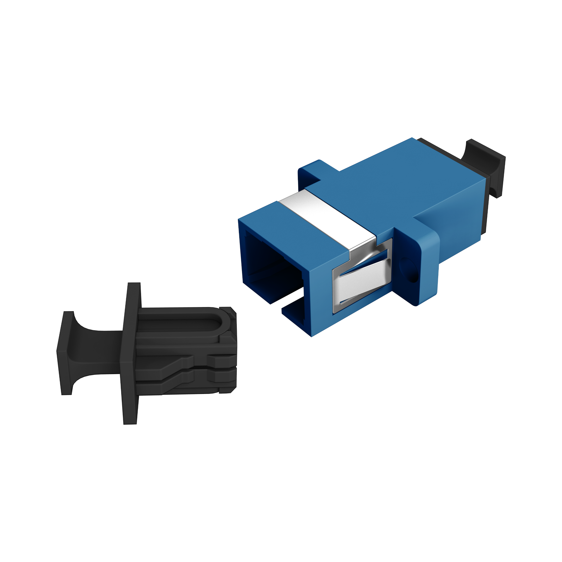 Adapter  SC Simplex OS2 blue 