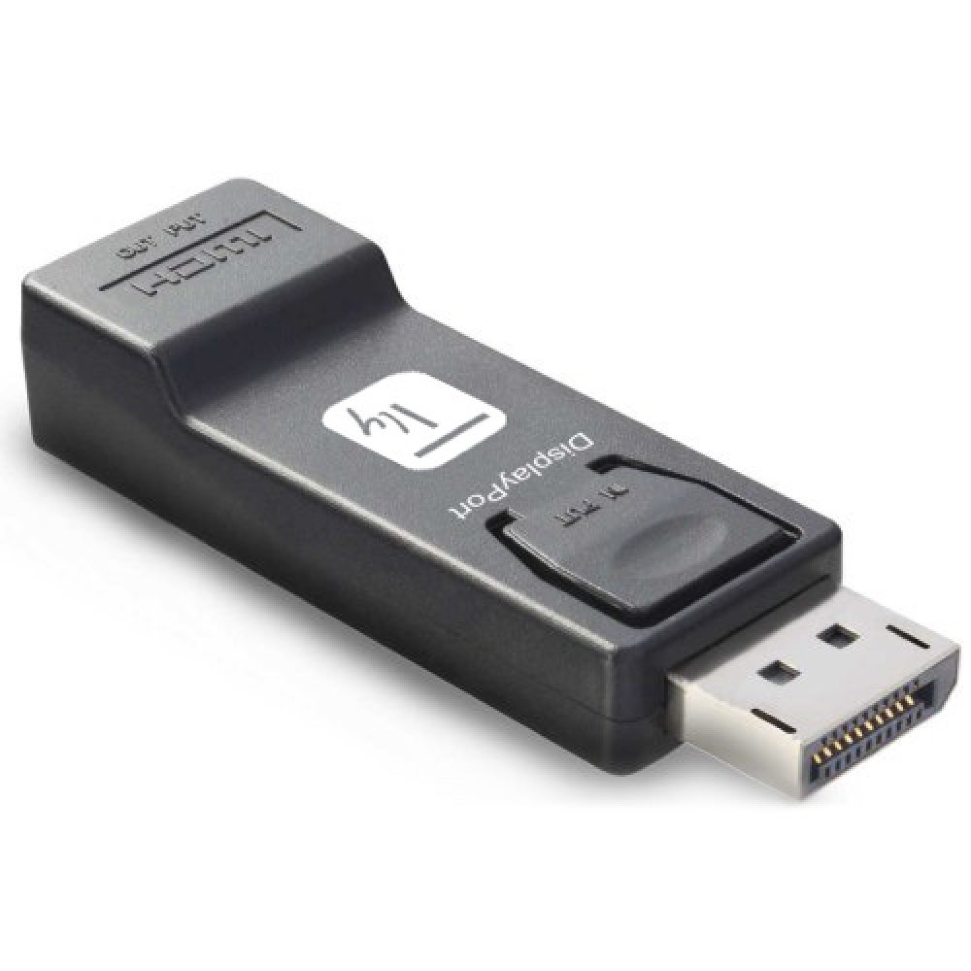 Adapter - DisplayPort1.2 Plug to HDMI Jack, 4K 30Hz