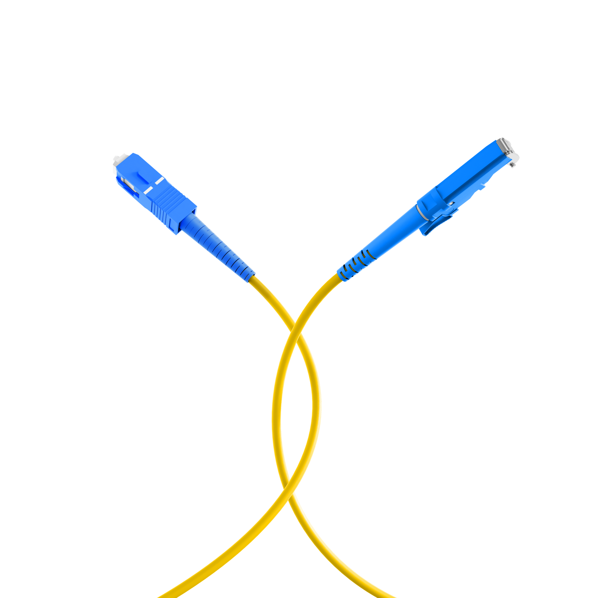 Simplex Fiber Optic Patch Cable E2000®-SC OS2