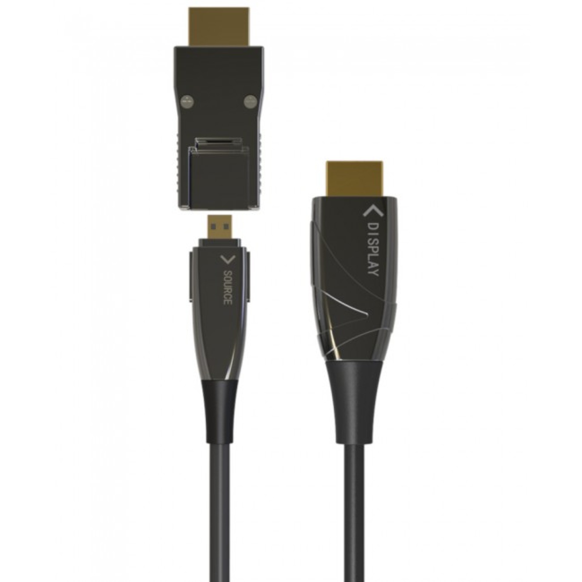 Micro HDMI 4K60Hz AOC Fiber Optic Cable 4K 50m