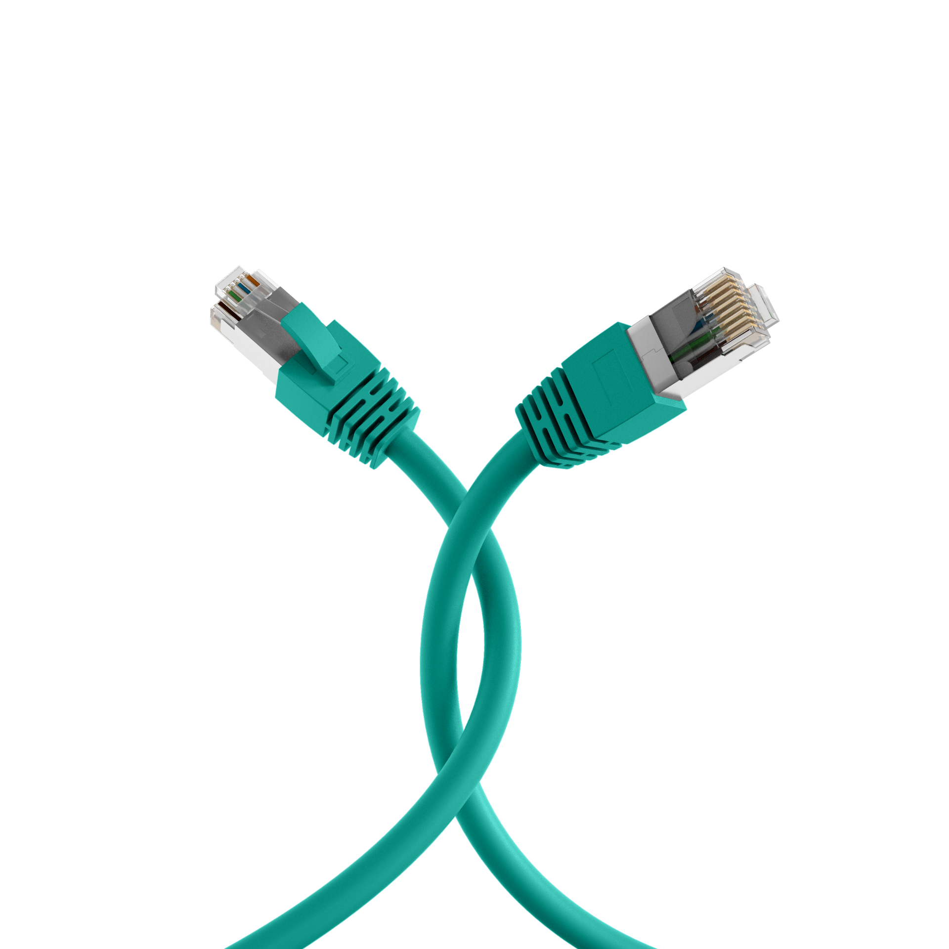 RJ45 Patch Cord Cat.8.1 S/FTP LSZH BC green 5m