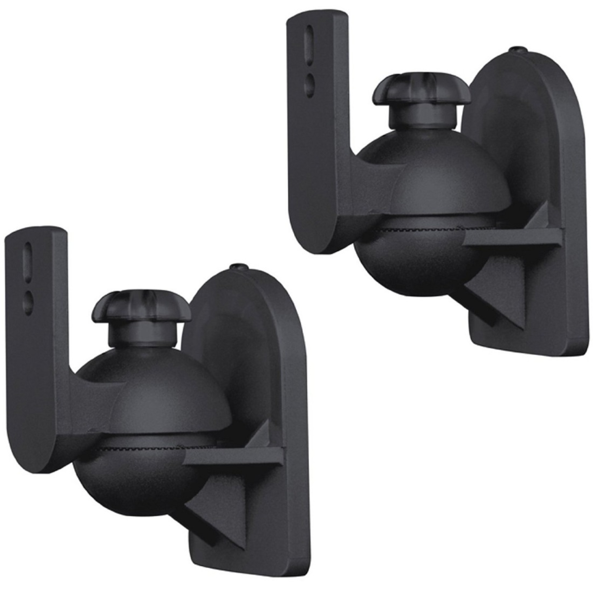 Wand Lautsprecherhalterung, max. 3,5 kg, Schwarz