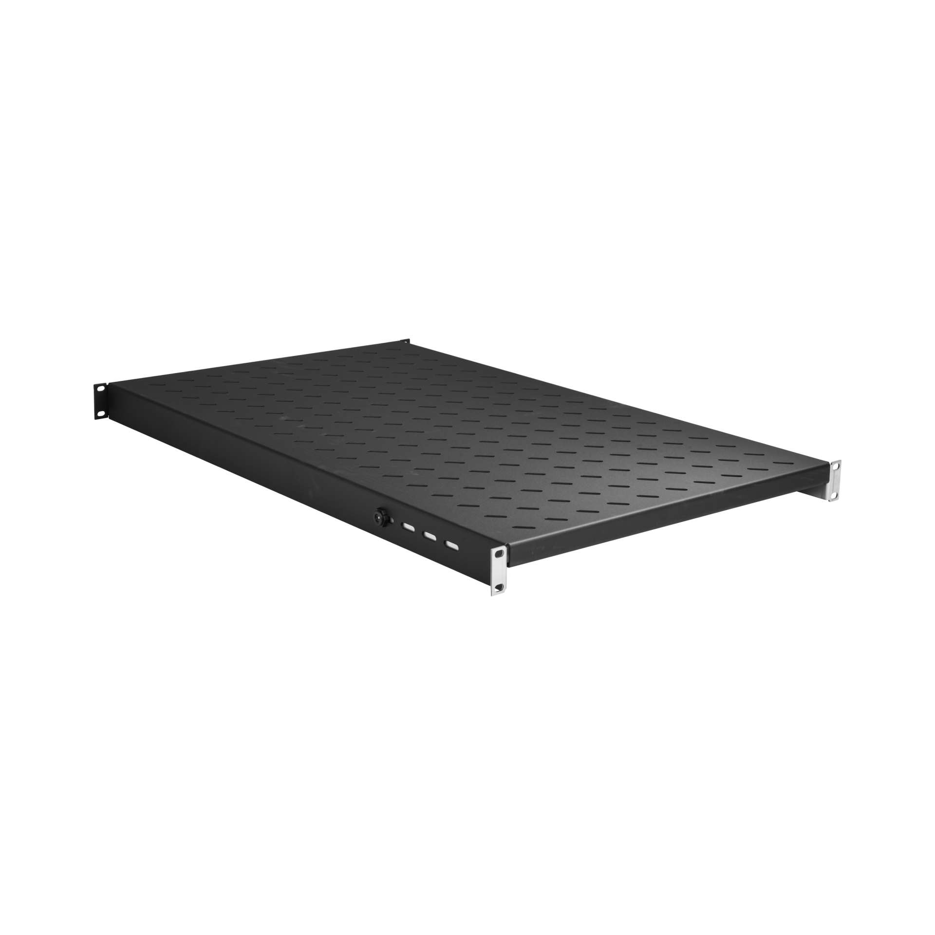 19" 1U Shelf, Fixed, MD 750..850 mm, Max. Load 120 kg, CD 1000, RAL9005