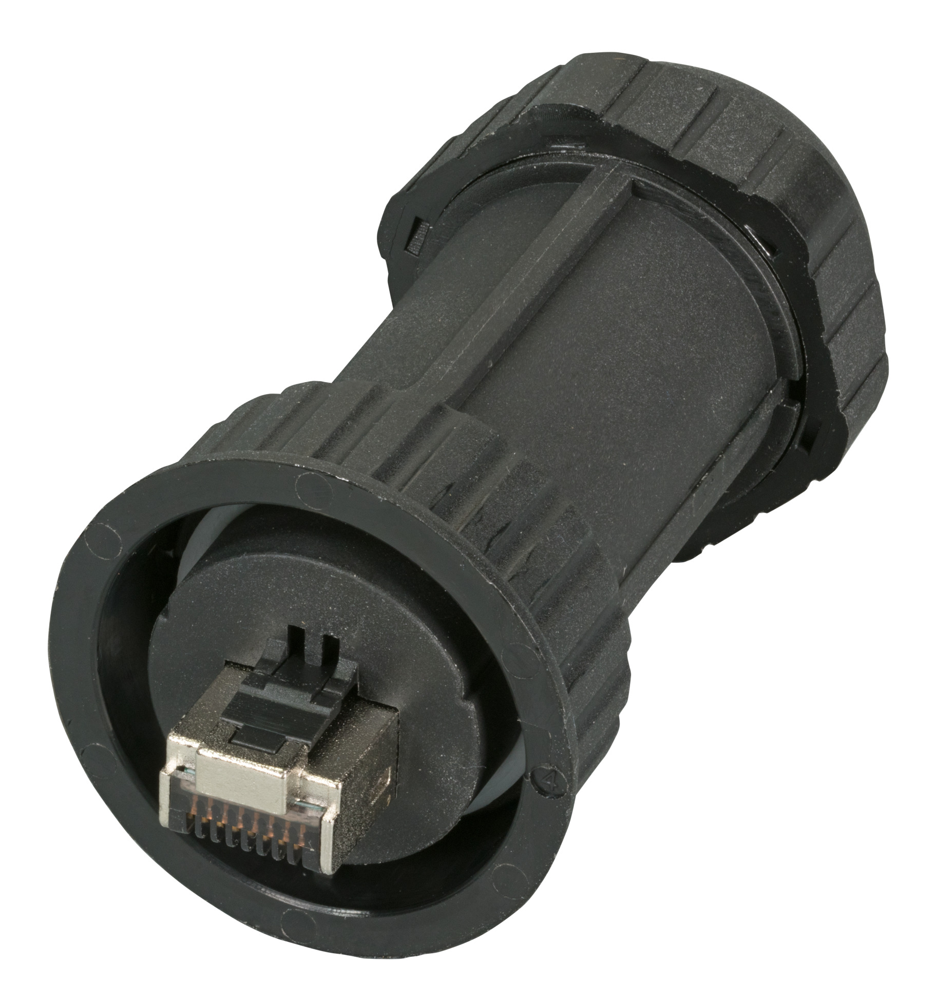 IP68 Cable gland for RJ45 field assembly plugs, sealing for 4.5-6.5mm OD