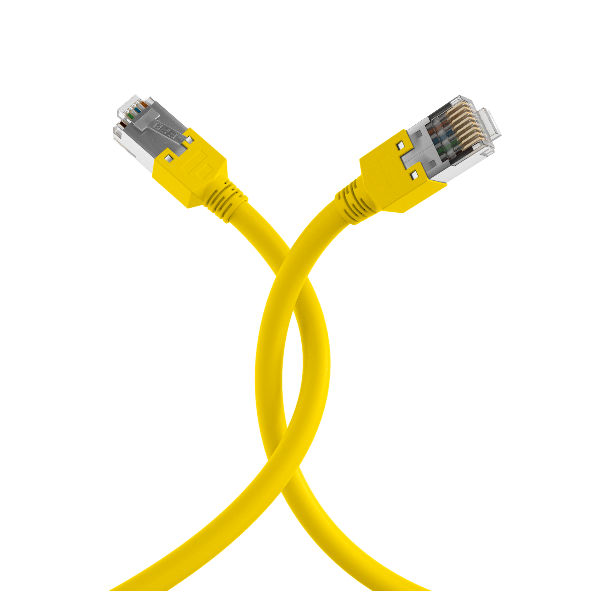 RJ45 Patch Cord Cat.5e SF/UTP LSZH Draka UC300 TM11 yellow 5m