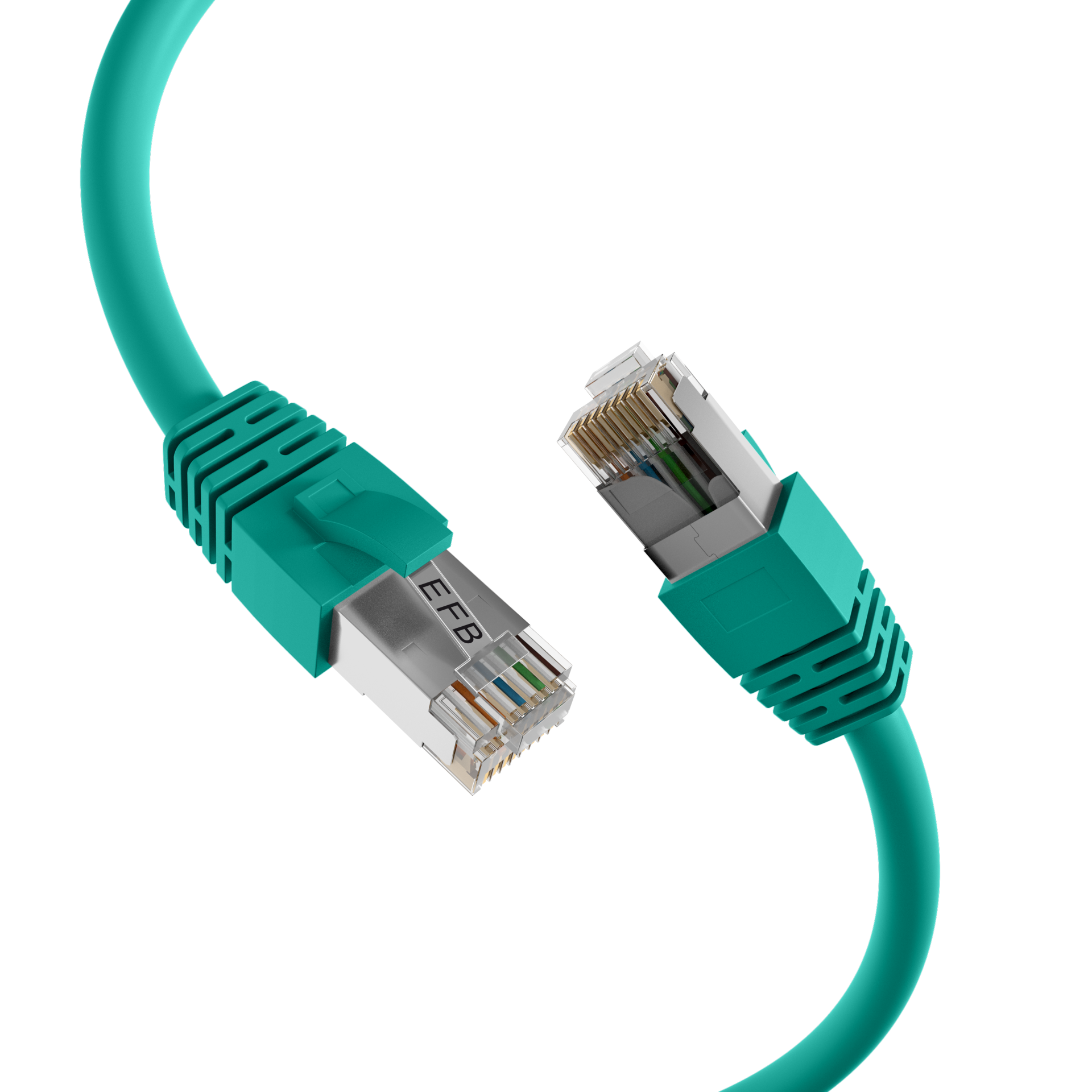 RJ45 Patch Cord Cat.8.1 S/FTP LSZH BC green 7,5m