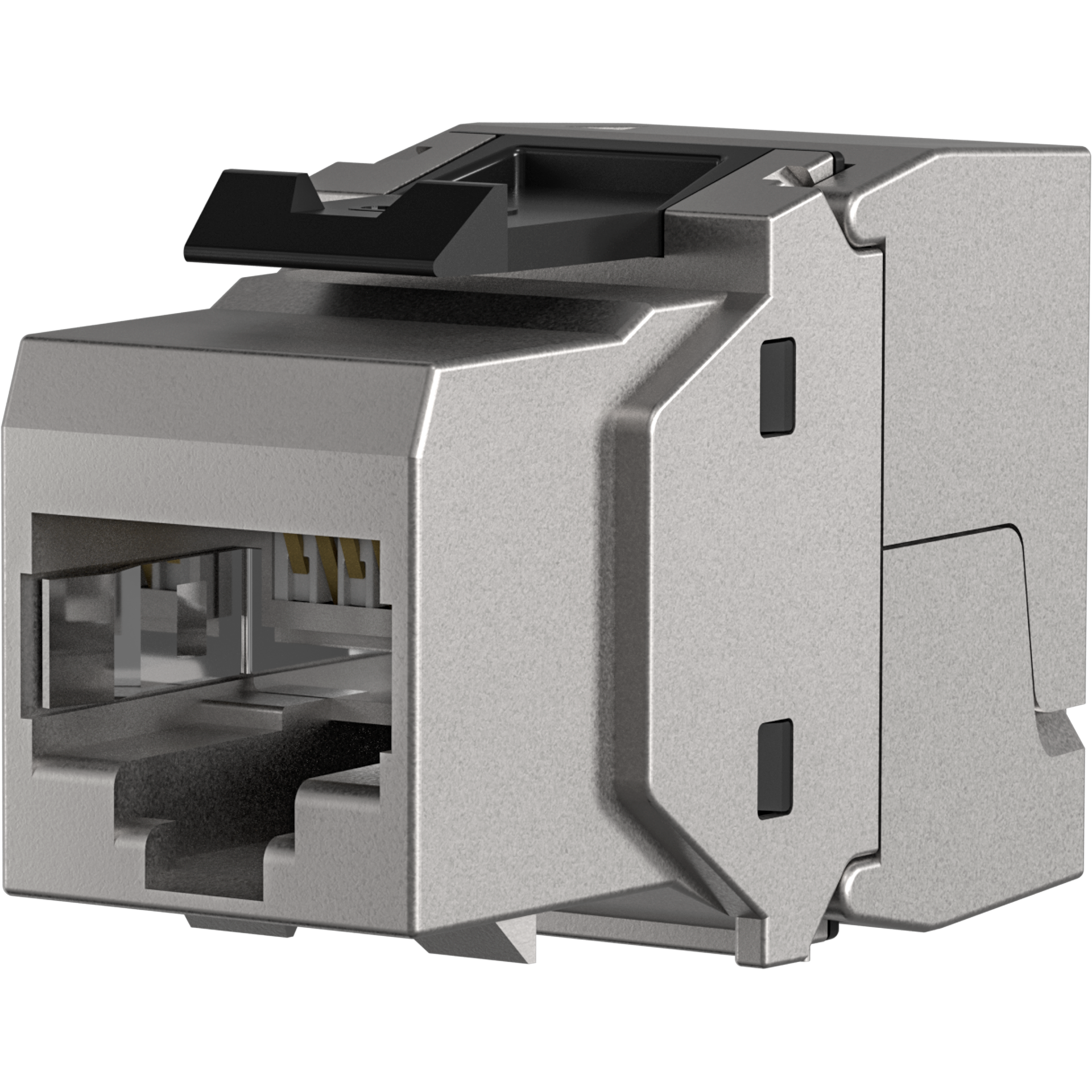 RJ45 Keystone STP, Cat.6A, 500MHz, component certified