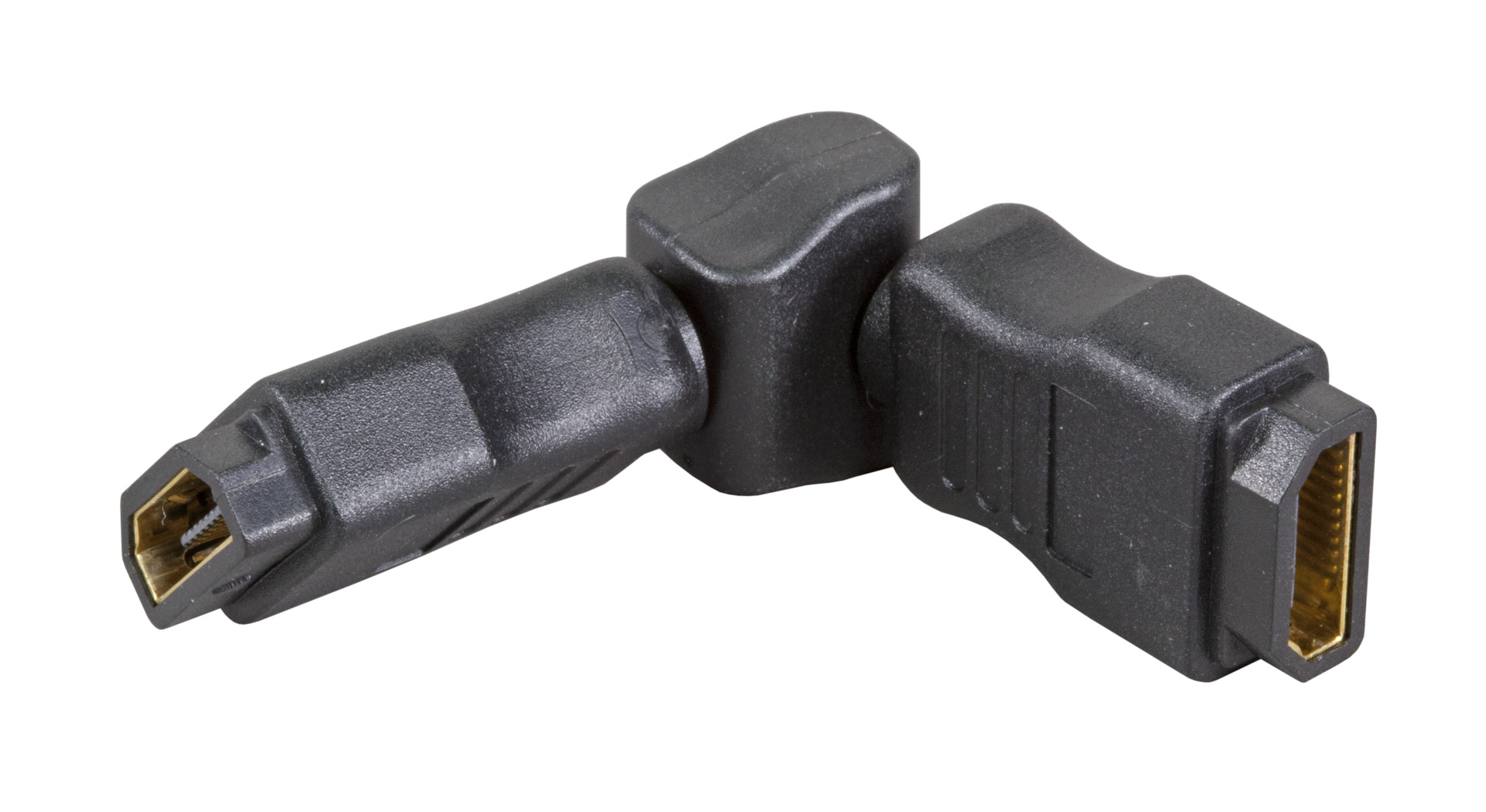 HDMI 3D-Adapter, 2x HDMI-A, Bu.-Bu., schwarz