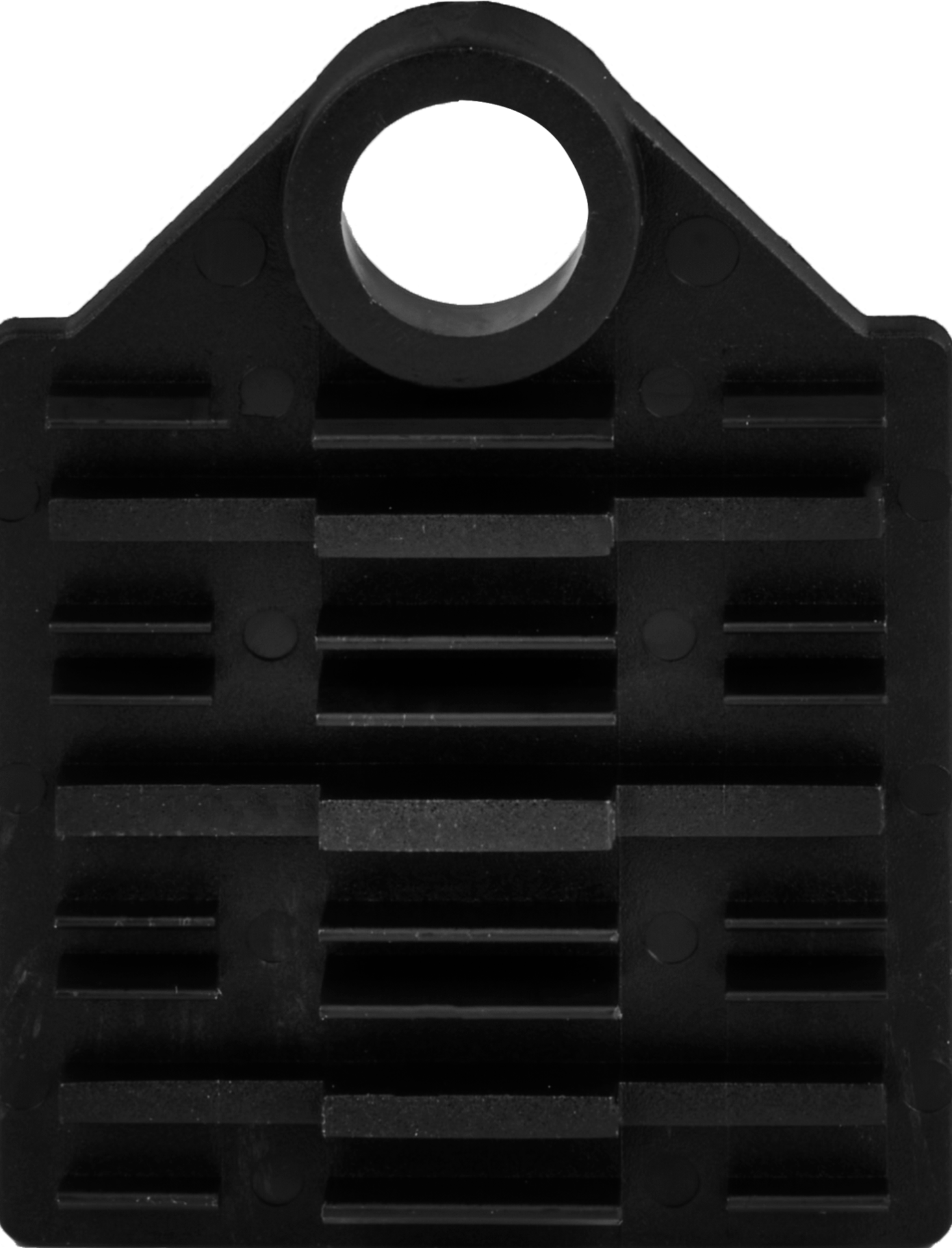 Splice holder for 6 x arc splices with shrink tube, black Splice holder for 6 x arc splices with shrink tube, black