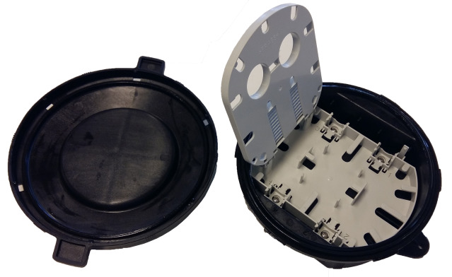 Fiber Optic Closure for 24 splices IP68 