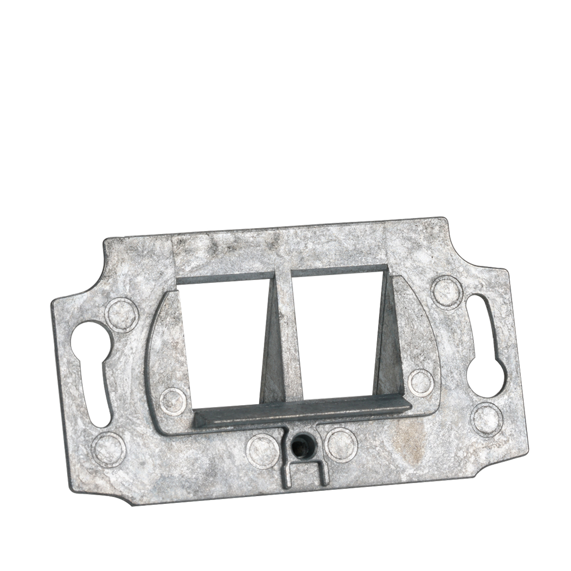 Frame Set 2-Port, for Keystones, design capable TAE