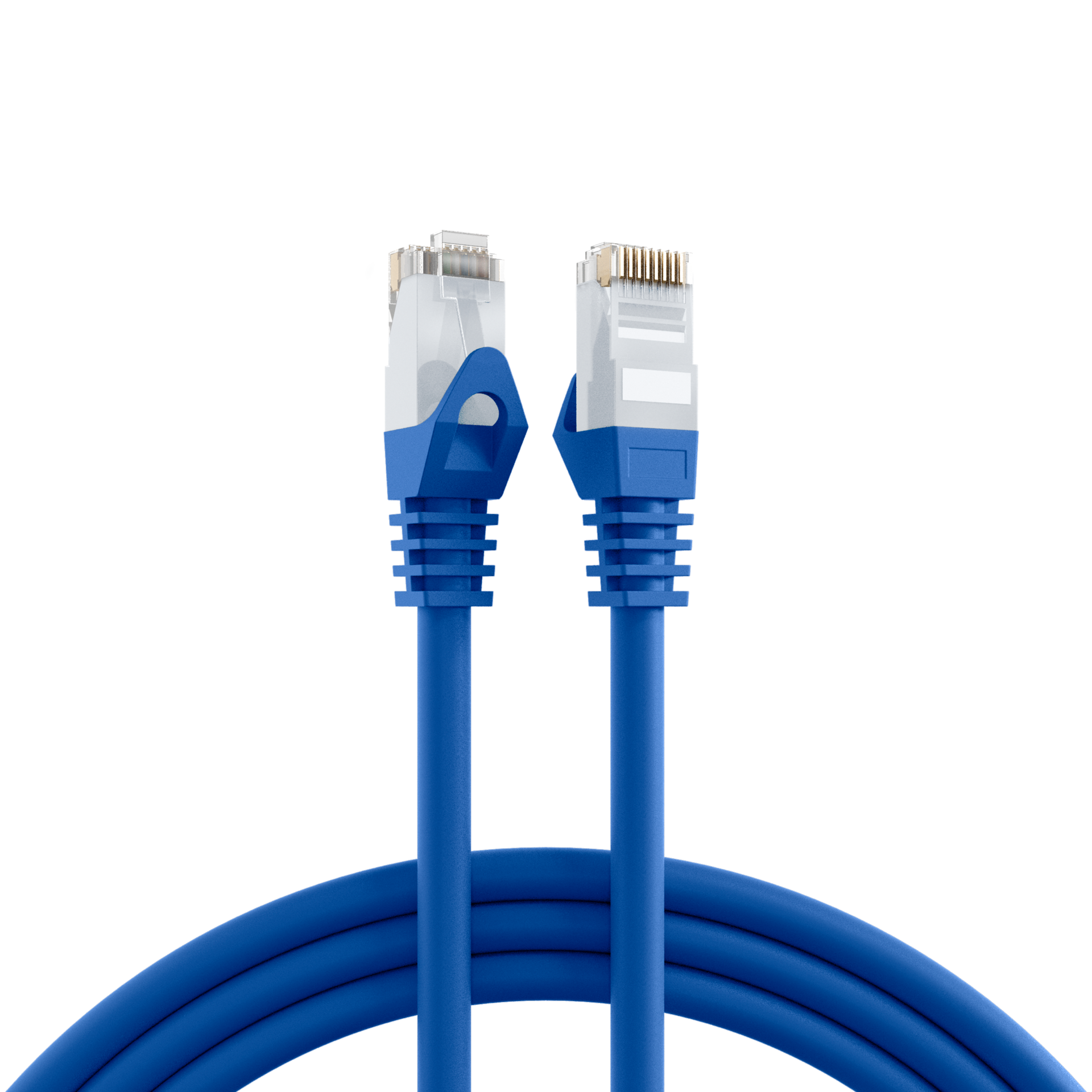 RJ45 Patch Cord Cat.6 U/UTP LSZH CCA blue 15m