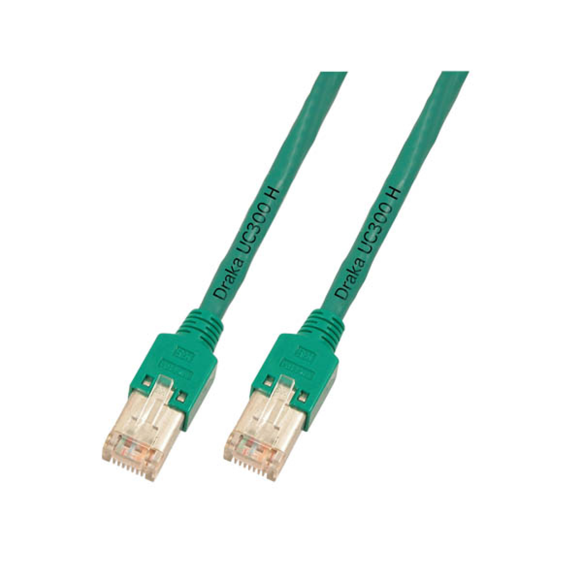 RJ45 Patch cable F/UTP, Cat.5e, TM11, UC300, 1,5m, green