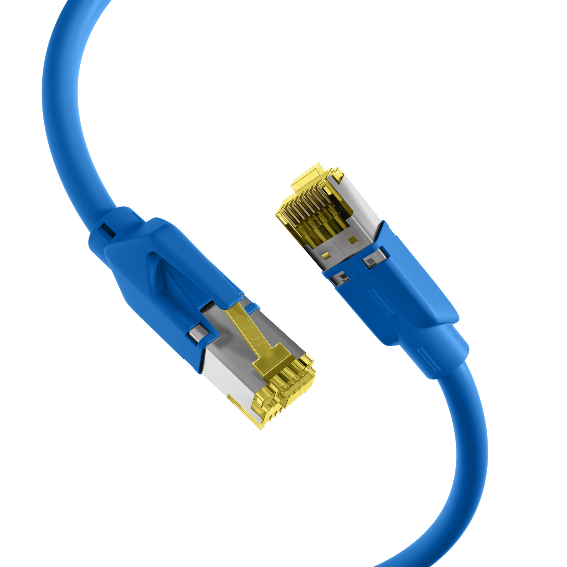 RJ45 Patch Cord Cat.6A S/FTP LSZH Draka UC900 TM31 blue 10m