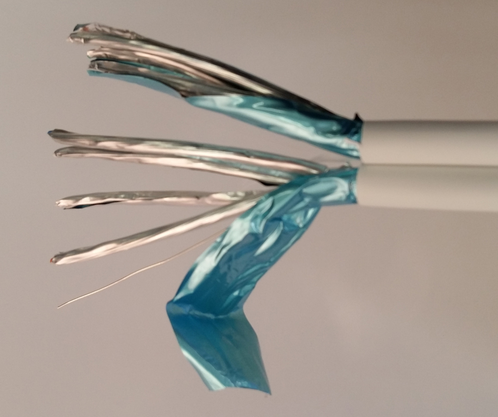 CABLE CAT.6A F/FTP 2x(4X2XAWG23)  LSZH white, 500 Mtr Drum