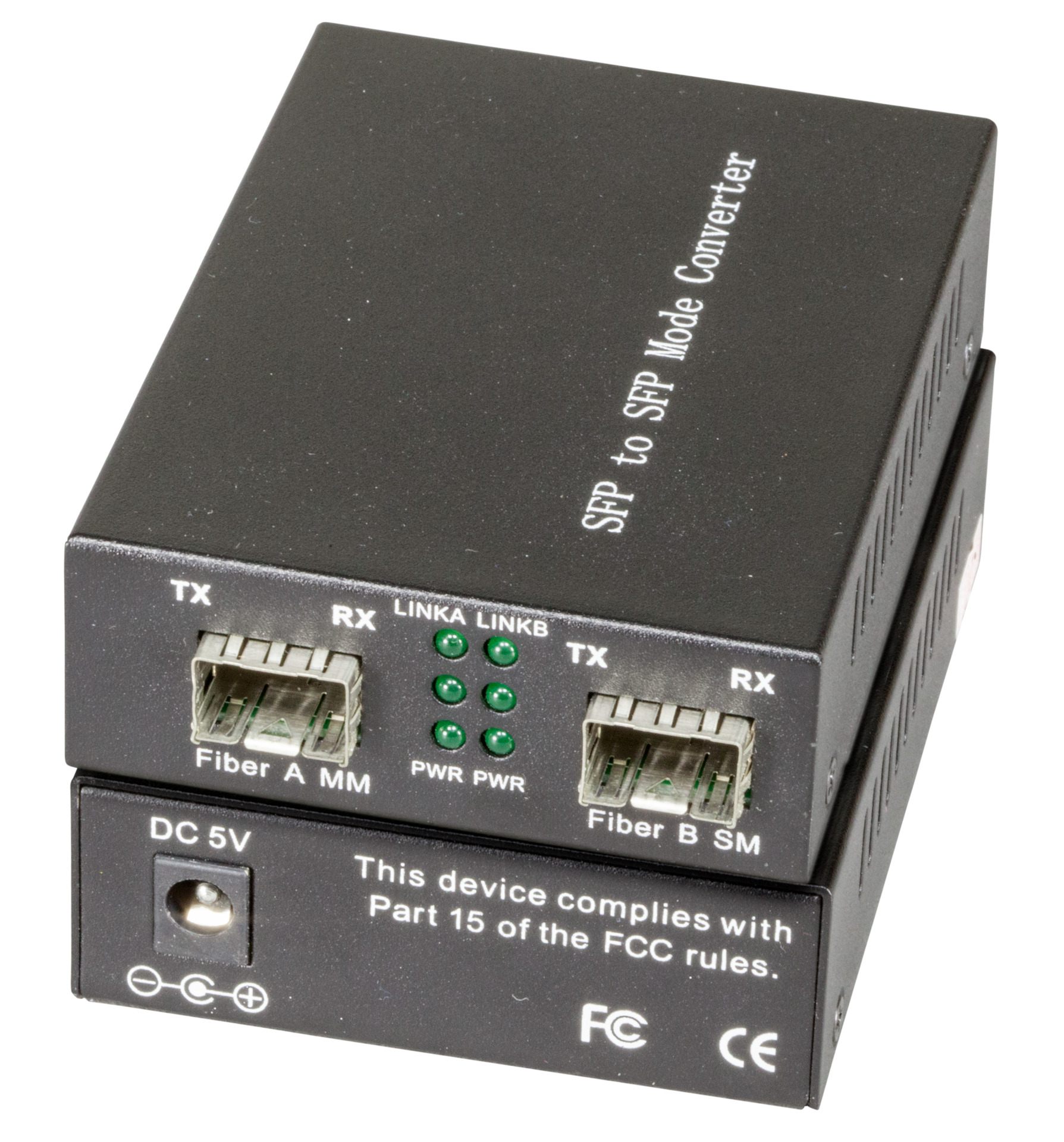 Media Converter 2 x SFP Gigabit Ports