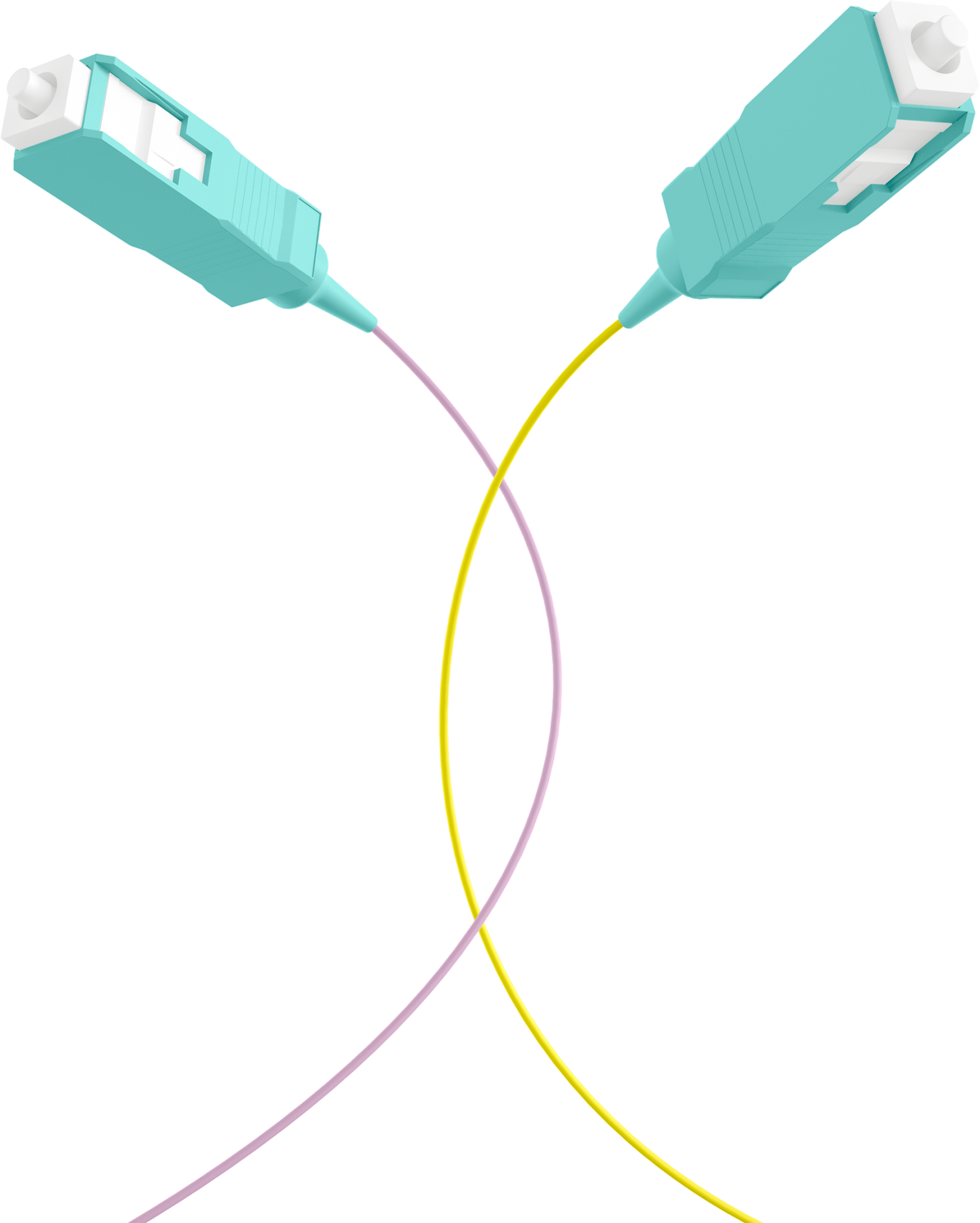 Fiber Pigtail SC OM3 -colored set 2m - 12 pieces
