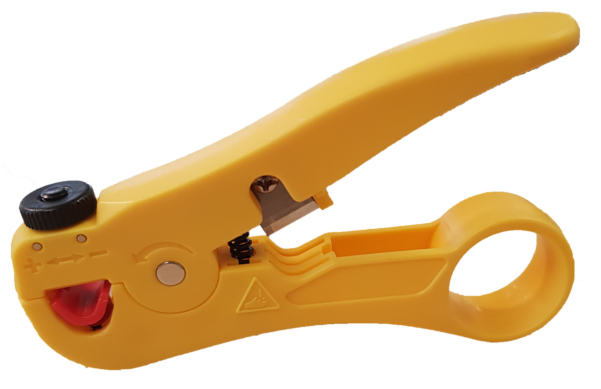 Stripping tool for cables, universal