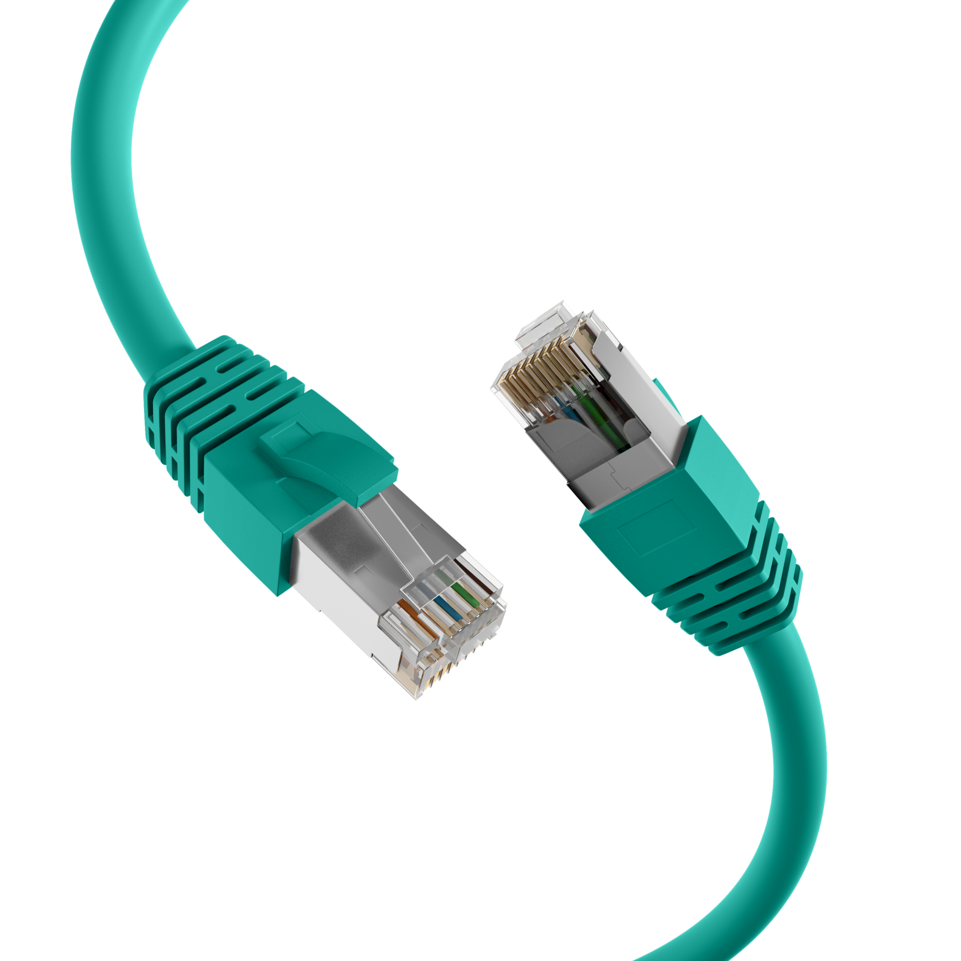 RJ45 Patch Cord Cat.8.1 S/FTP LSZH BC green 10m