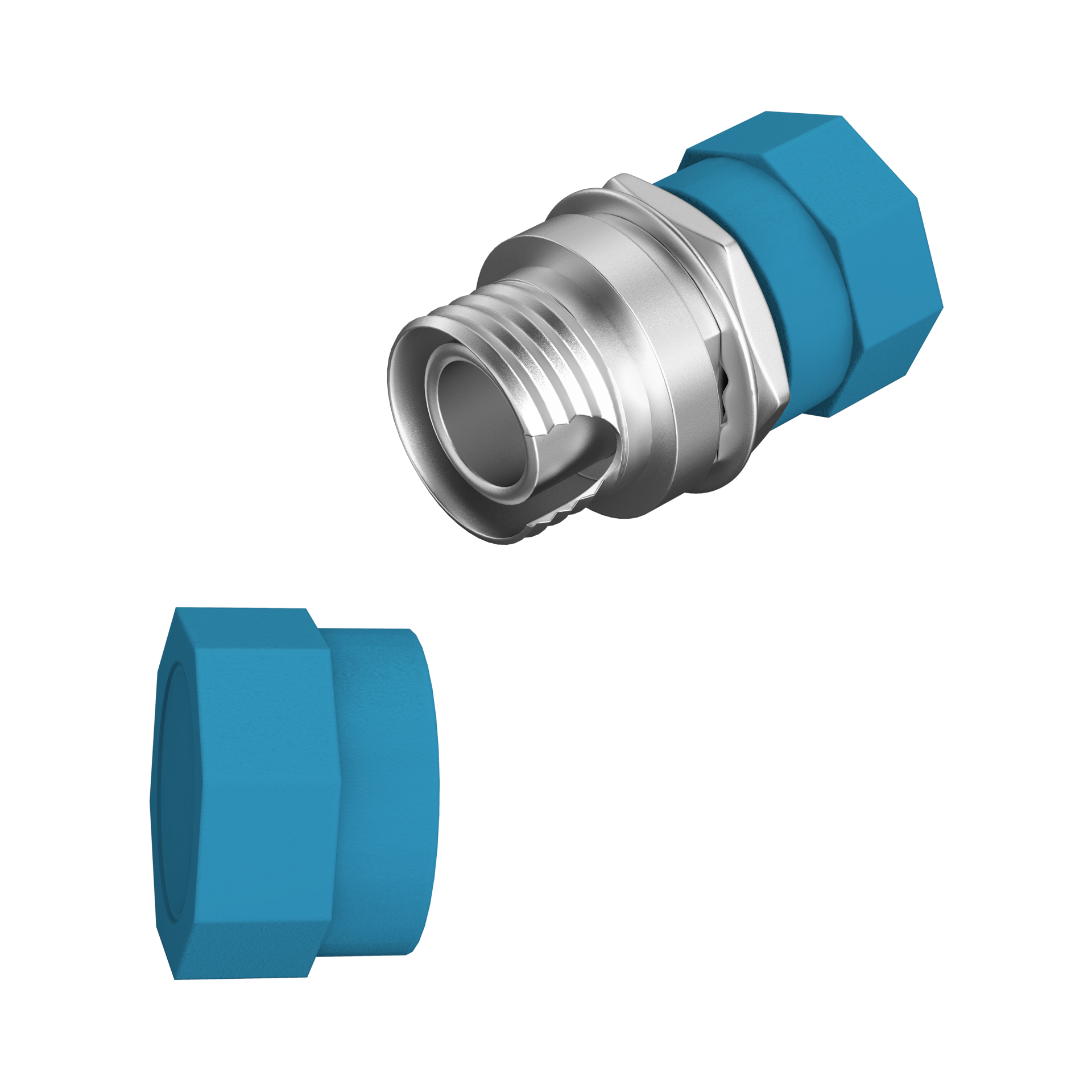 Adapter  FC Simplex OS2 metal housing 