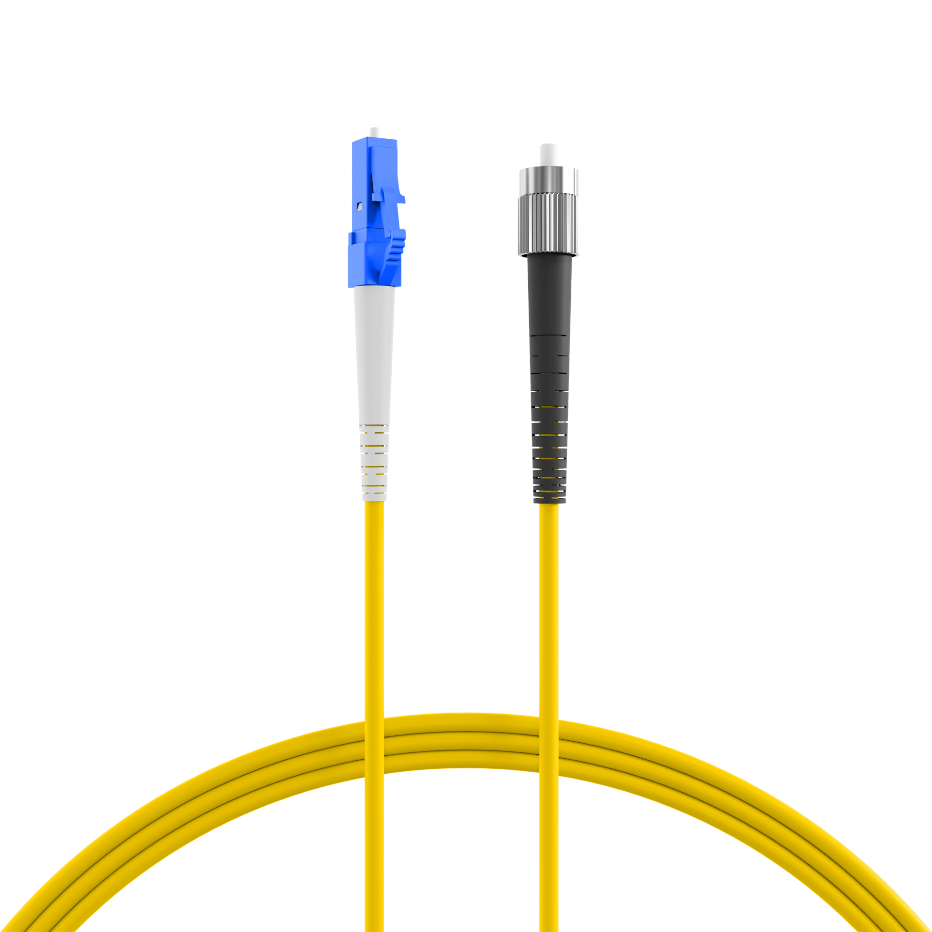 Simplex FO Patch Cable FC-LC G657.A2 5m 2,0mm yellow 9/125µm