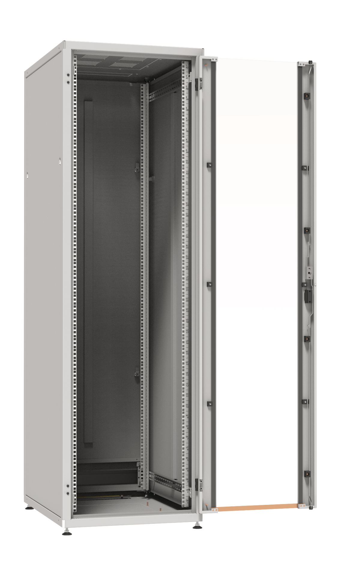 Network Cabinet PRO 42U, 600x600 mm, RAL7035