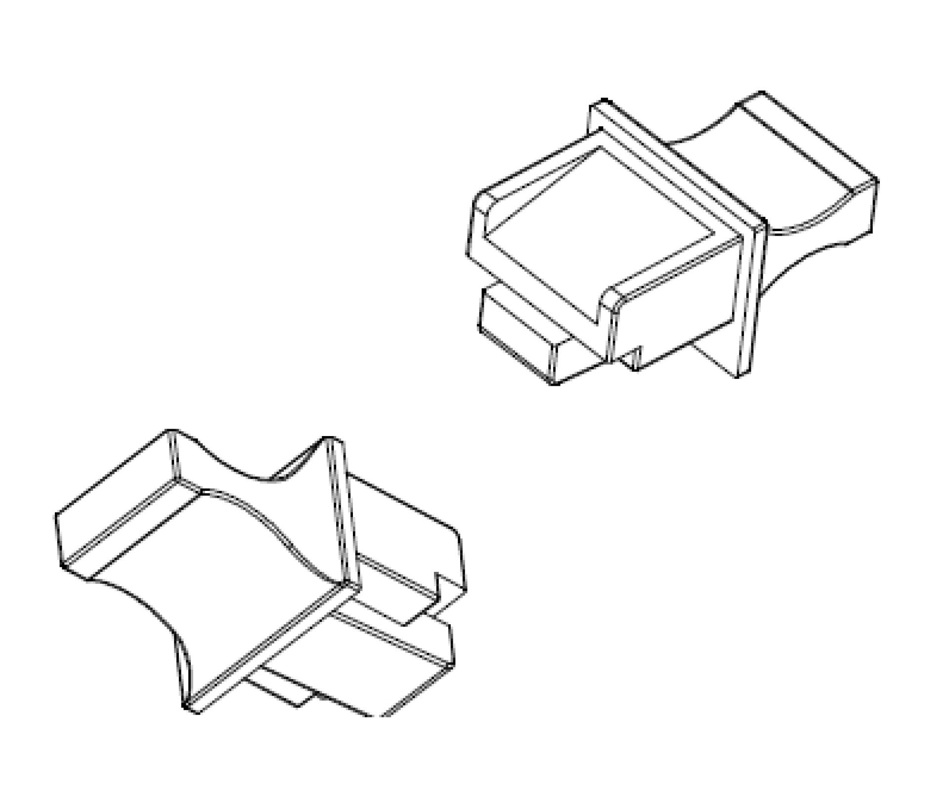 RJ45 blind plug black, PU 100