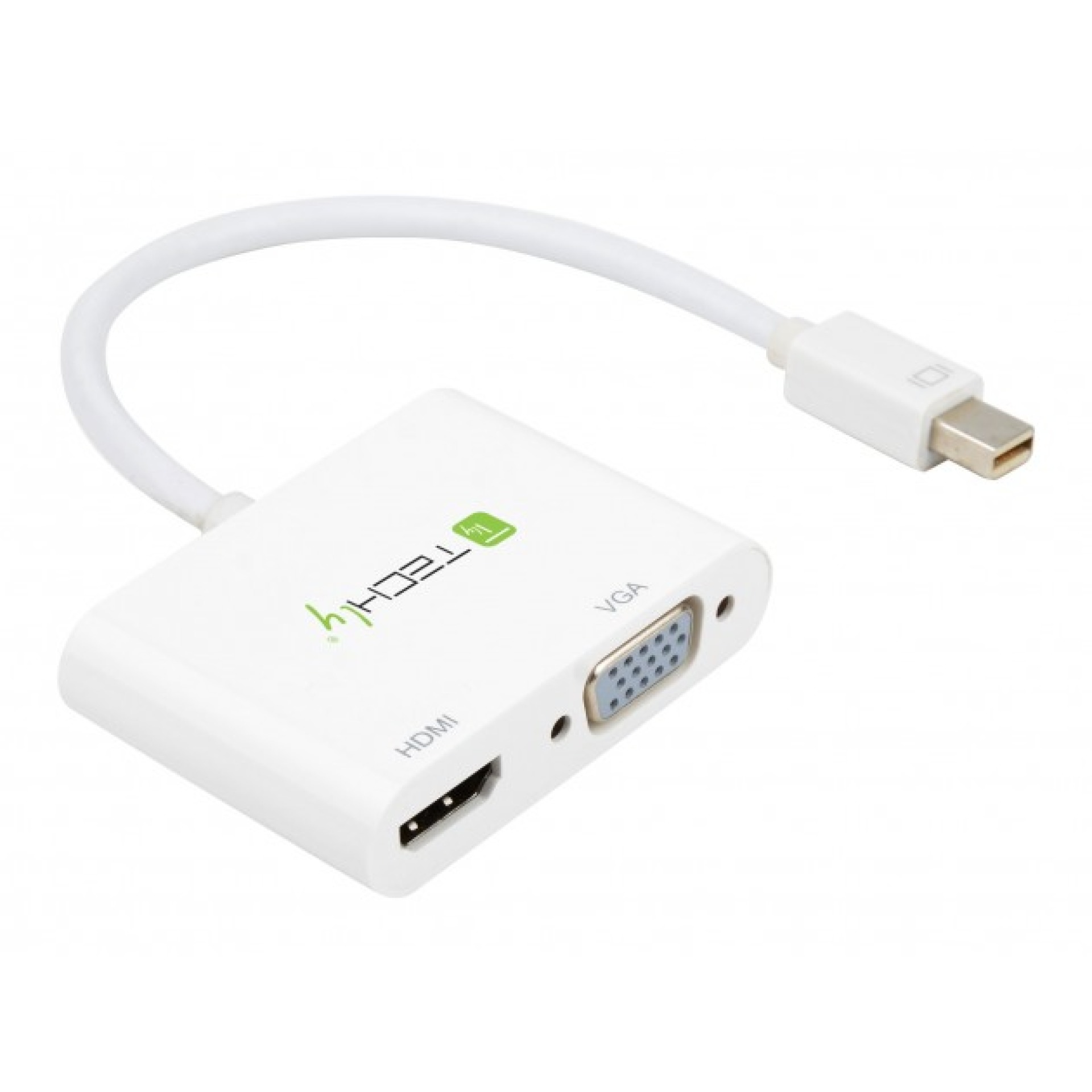 Adapter - Mini DisplayPort to HDMI/VGA