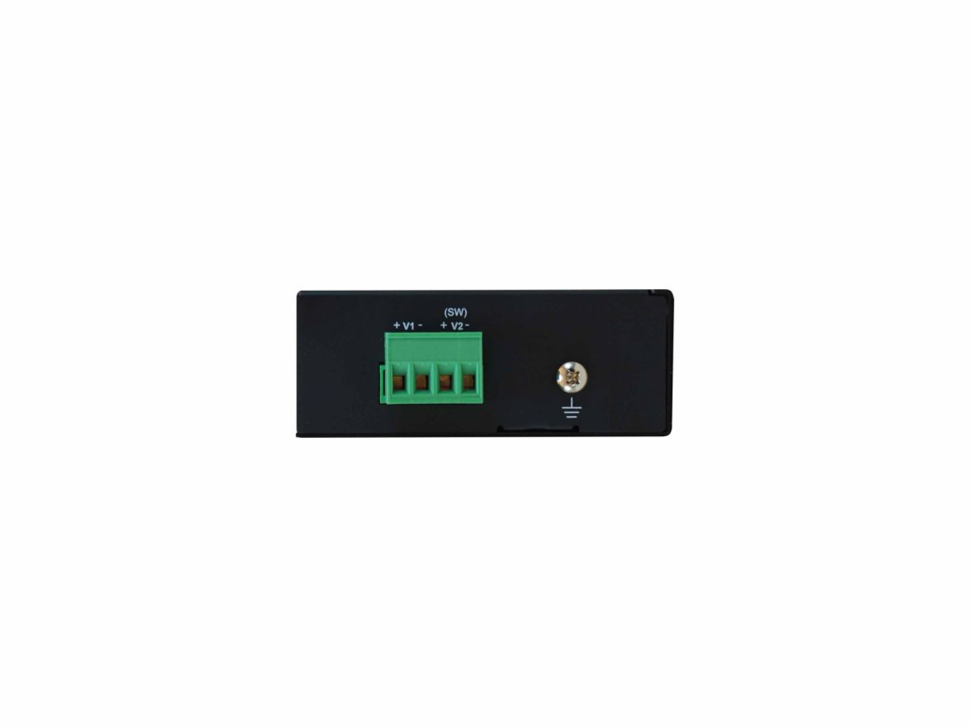 Industrial Gigabit PoE DIN rail injector 802.3at, PoE+ 36 W, 12–56 V DC