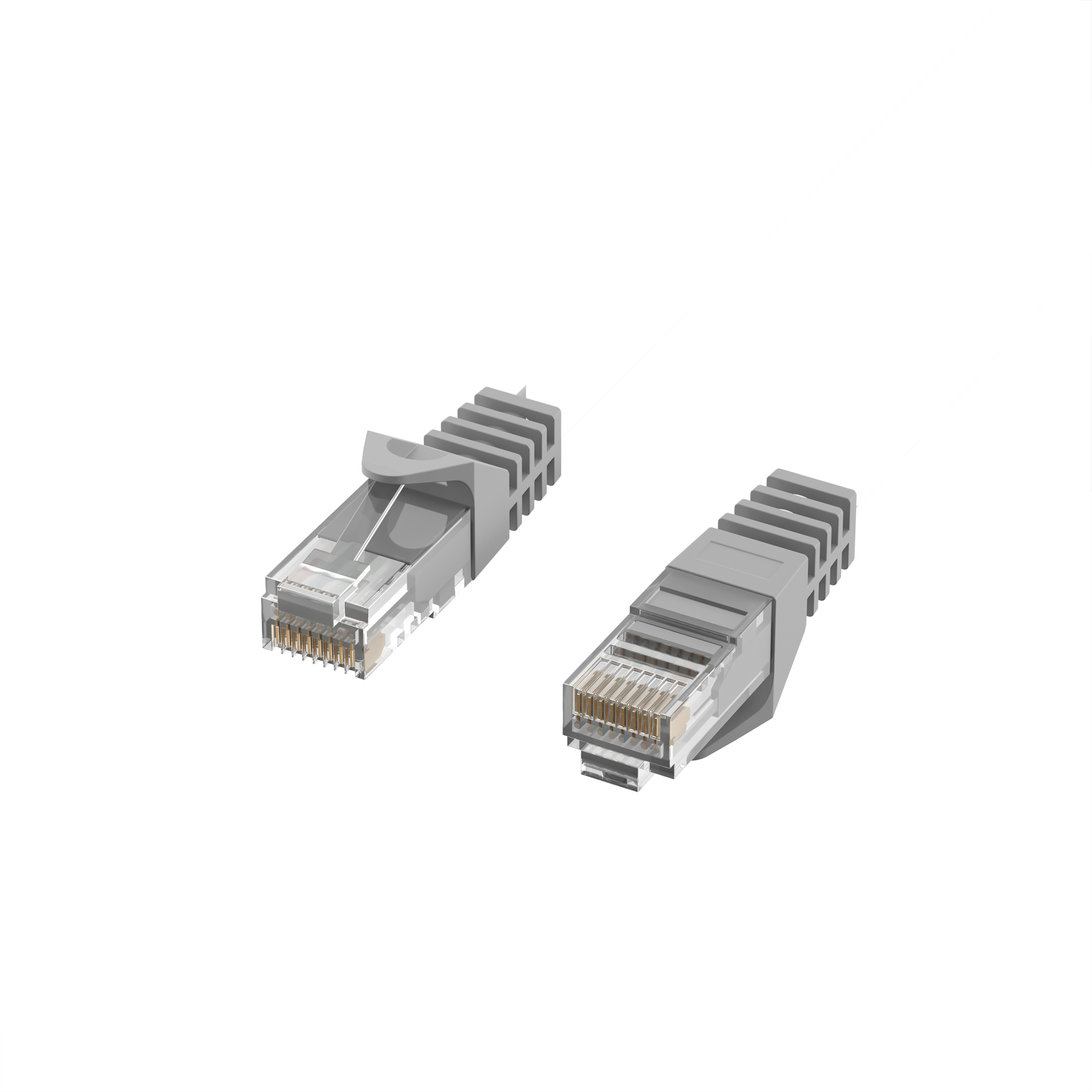 RJ45 Patch Cord Cat.5e U/UTP LSZH CCA AWG24/7 white 0,5m