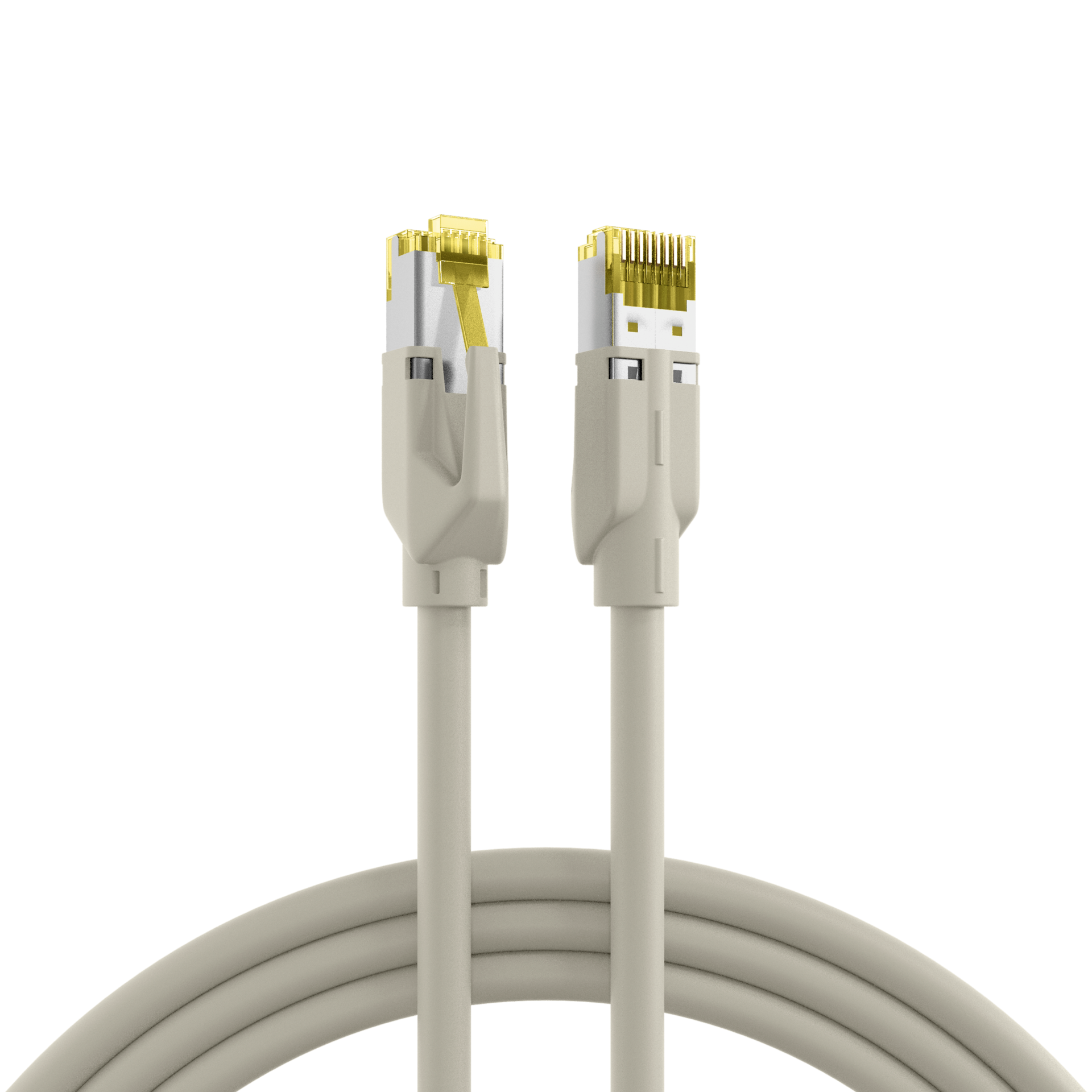 RJ45 Patch Cord Cat.6A S/FTP LSZH Draka UC900 TM31 grey 2m