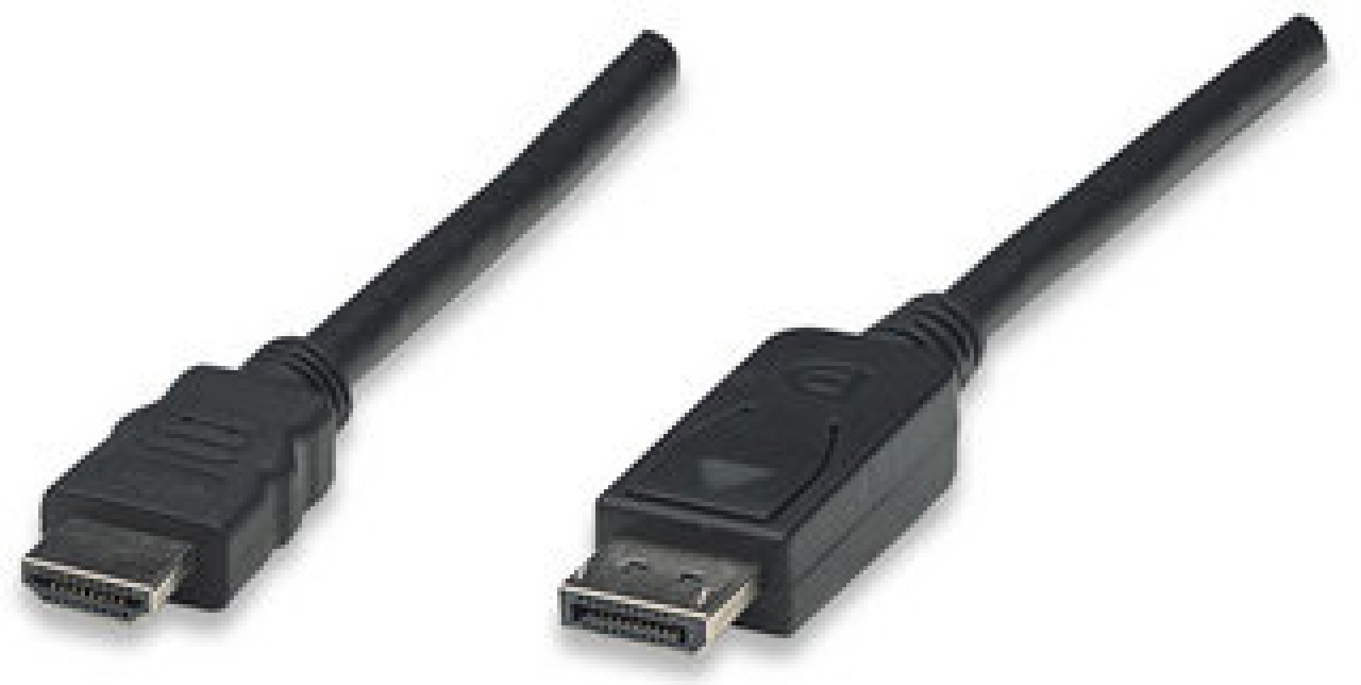 DisplayPort 1.1 to HDMI Connecting cable, black, 1 m